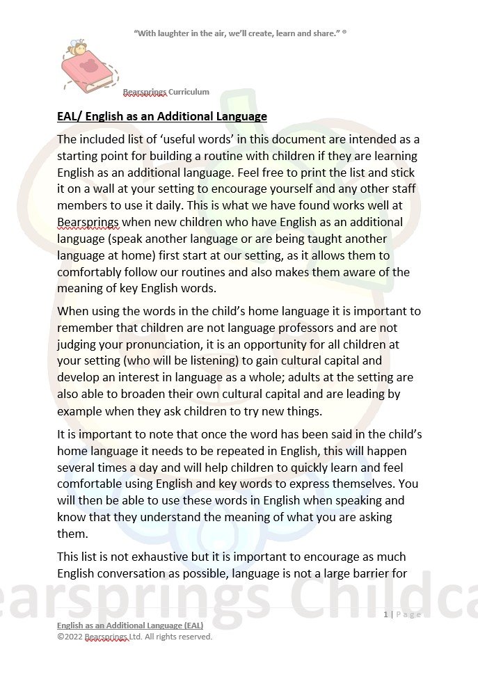 Bearsprings curriculum - English as an additional language store preview page.jpg