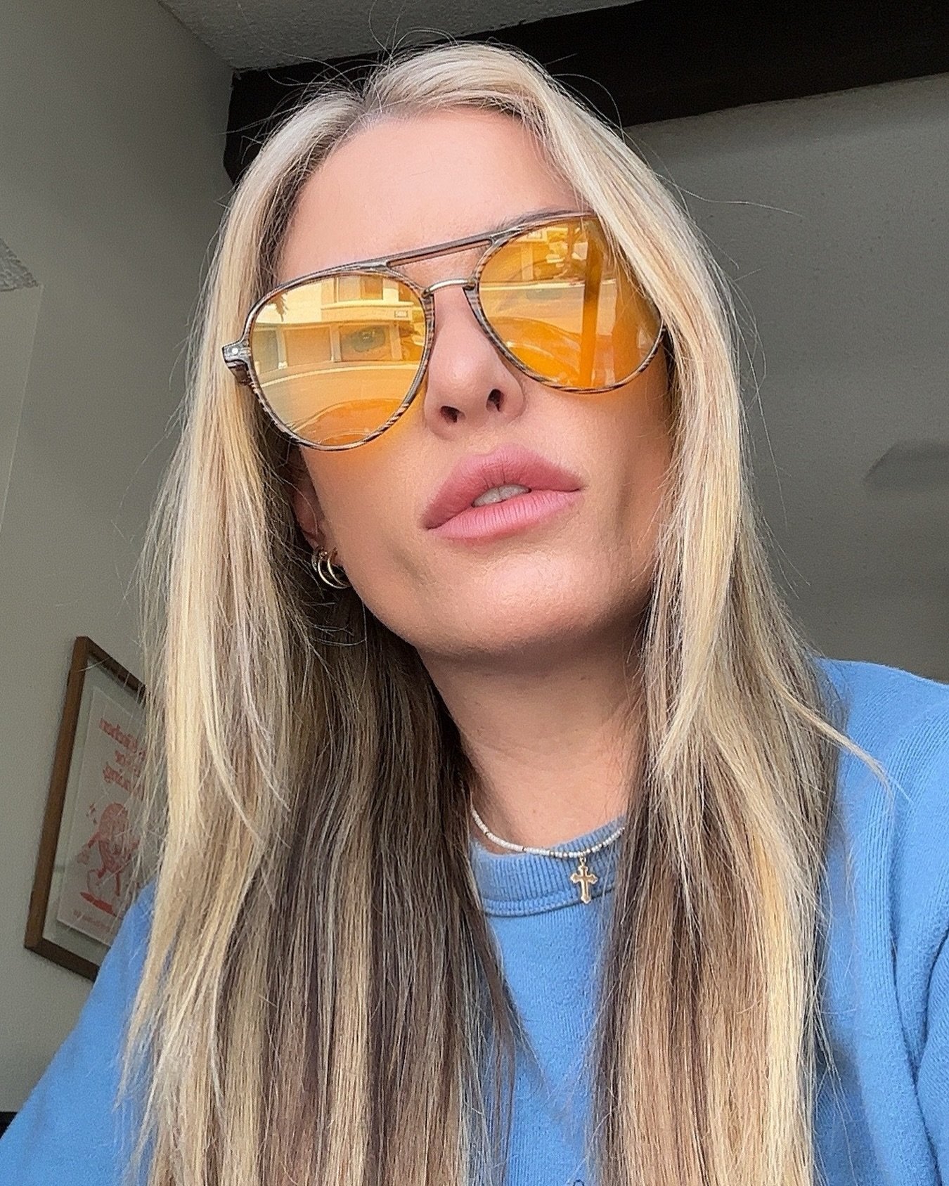 I just want to know who else thinks of THESE glasses when you hear &ldquo;blue blockers&rdquo;, not the glasses you wear to look at a screen all day. 

#thanksmomanddad 

@thenikialsop