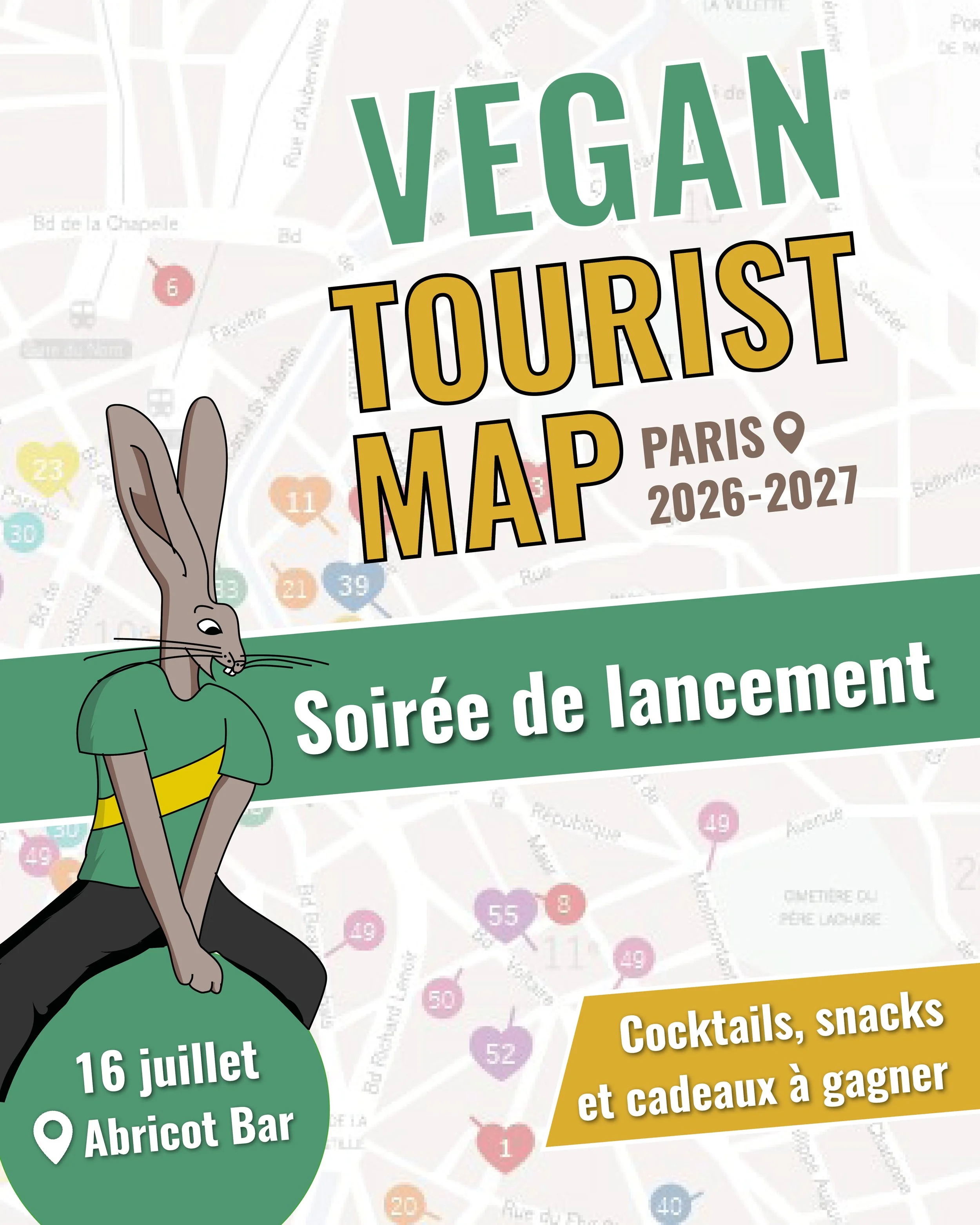 Vegan Map Launch