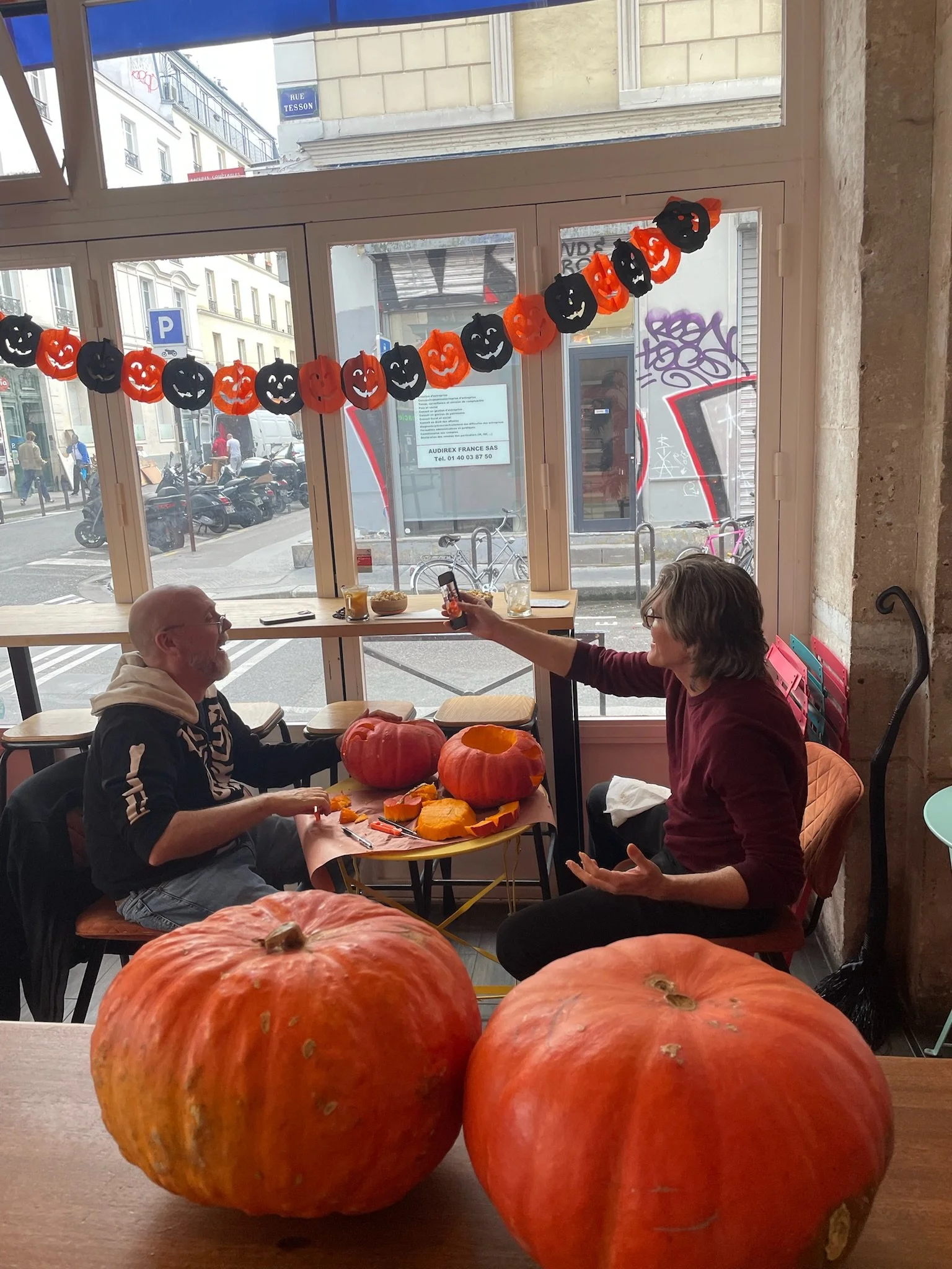 Pumpkin Carving at Abricot!