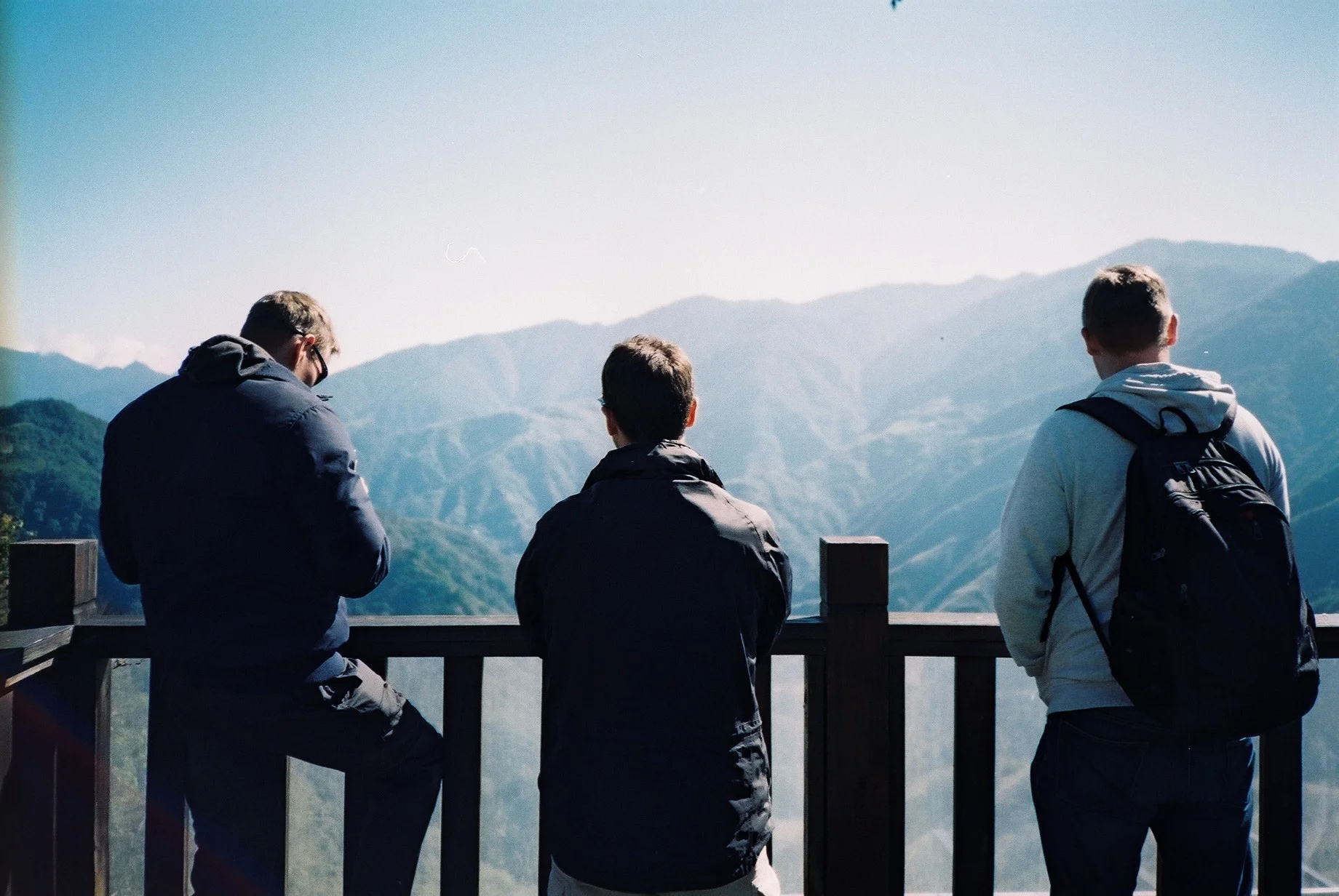 High in the mountains of Taiwan