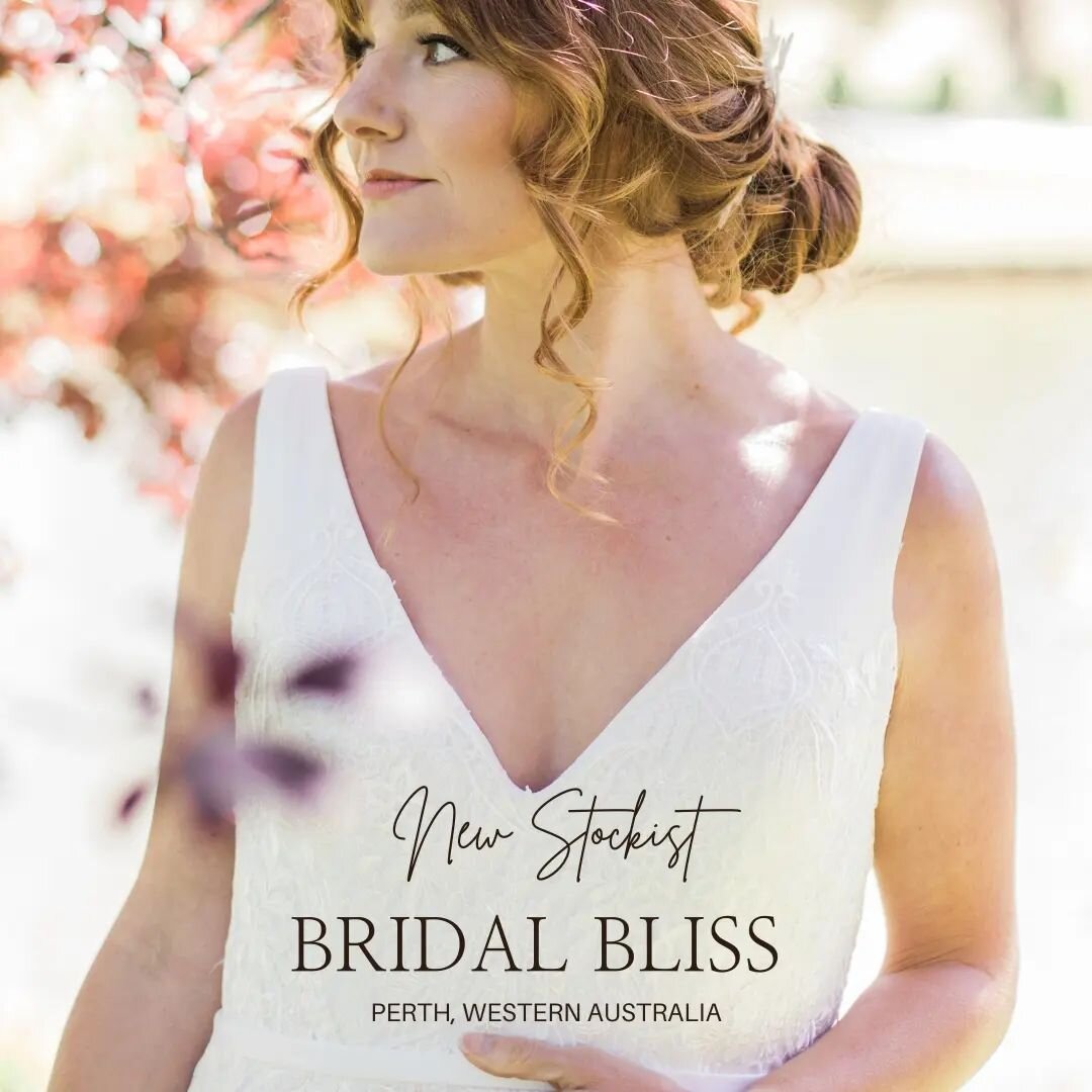 Hello PERTH Brides! 

We are so excited to announce that we are stocked at the lovely Perth store @bridalbliss_byford.

To book your appointment, contact Alisha or Fiona from Bridal Bliss today.

Photography: @blush_and_mint