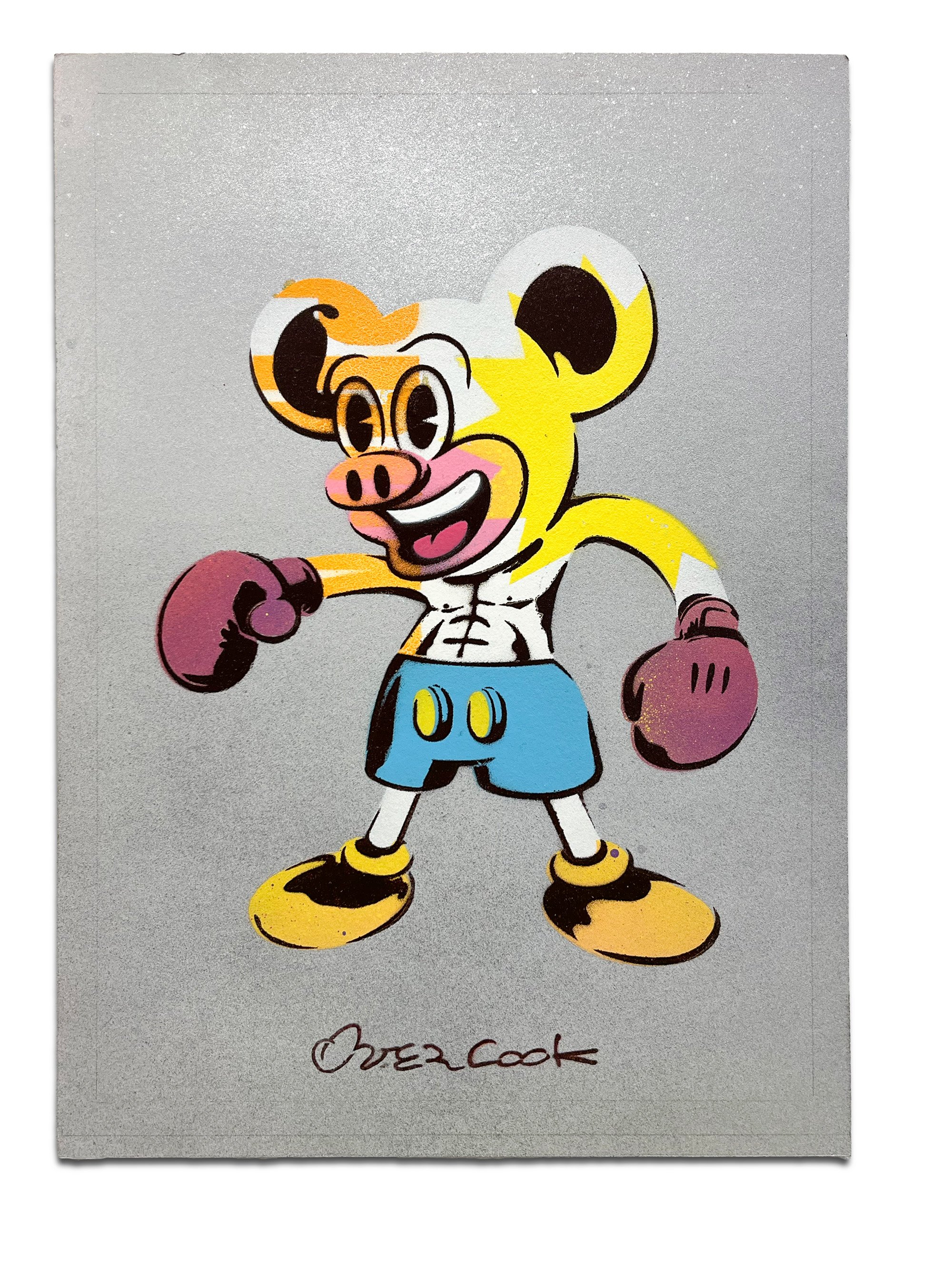 Overcook Original Porckey stencil