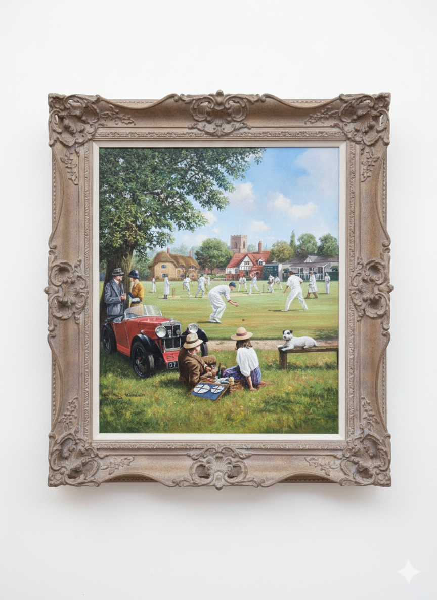 Kevin Walsh - Cricket on the village green