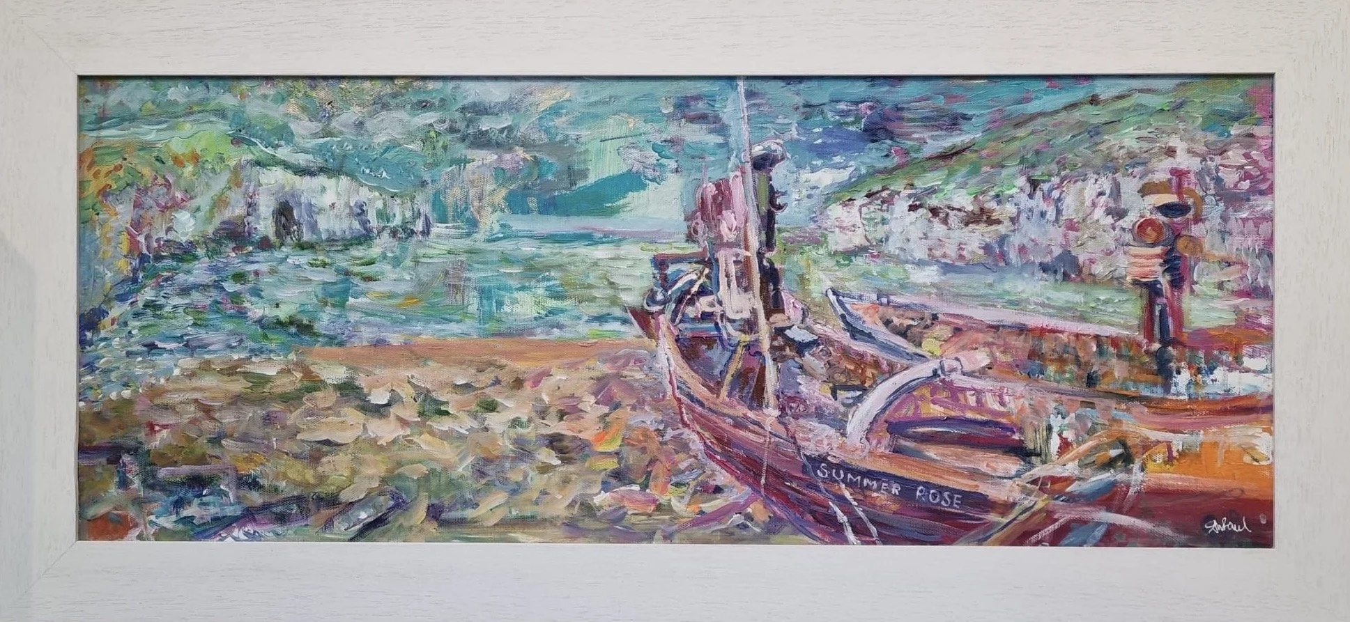 Charlotte Willoughby - Summer Rose by coves and sea