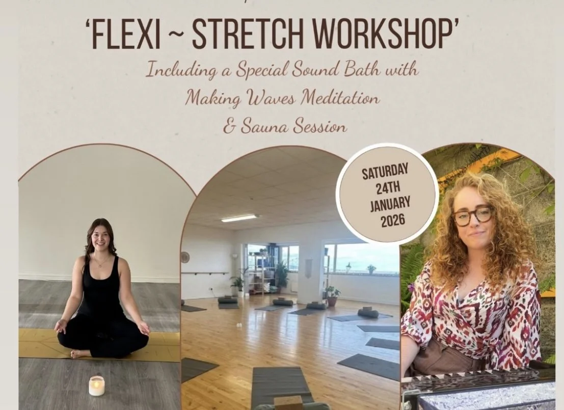 Flexi Stretch Yoga &amp; Reflexology Workshop with Sauna Session