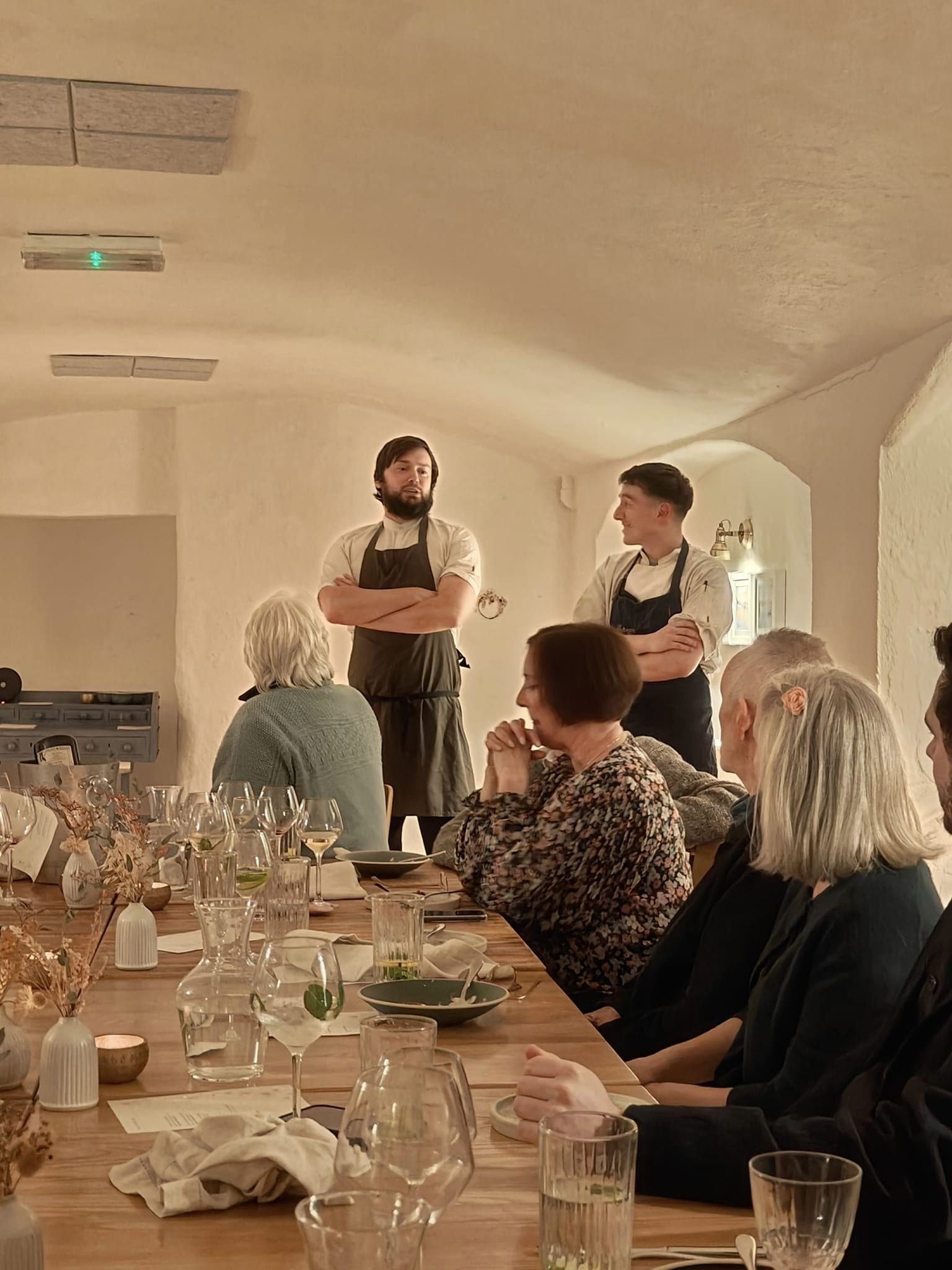 2nd underground supper club at The Mulberry Falmouth with Potluck Cornwall jay and Harry.jpg