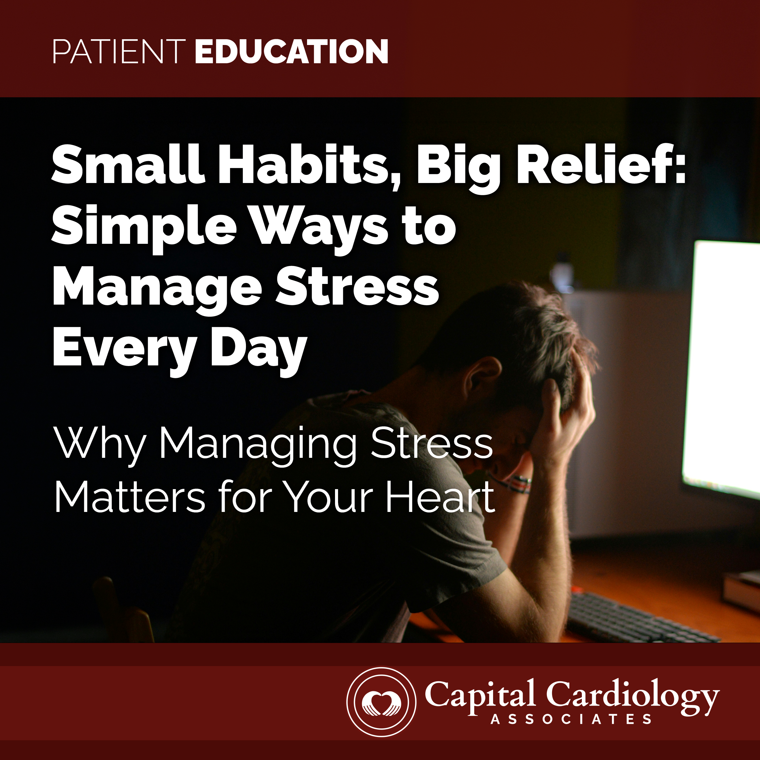 Small Habits, Big Relief: Simple Ways to Manage Stress Every Day