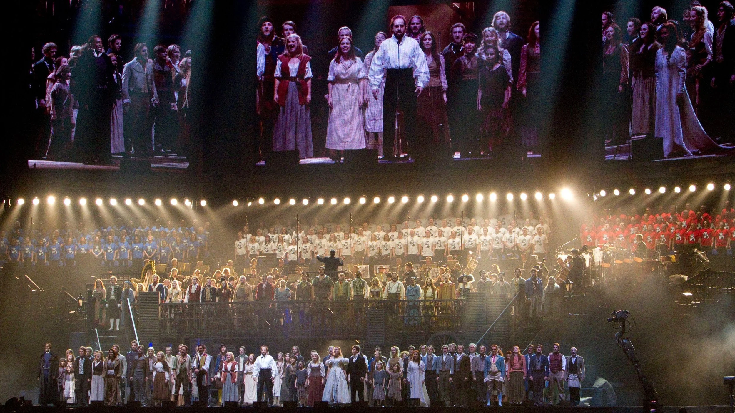 les miserables live at the 02 arena