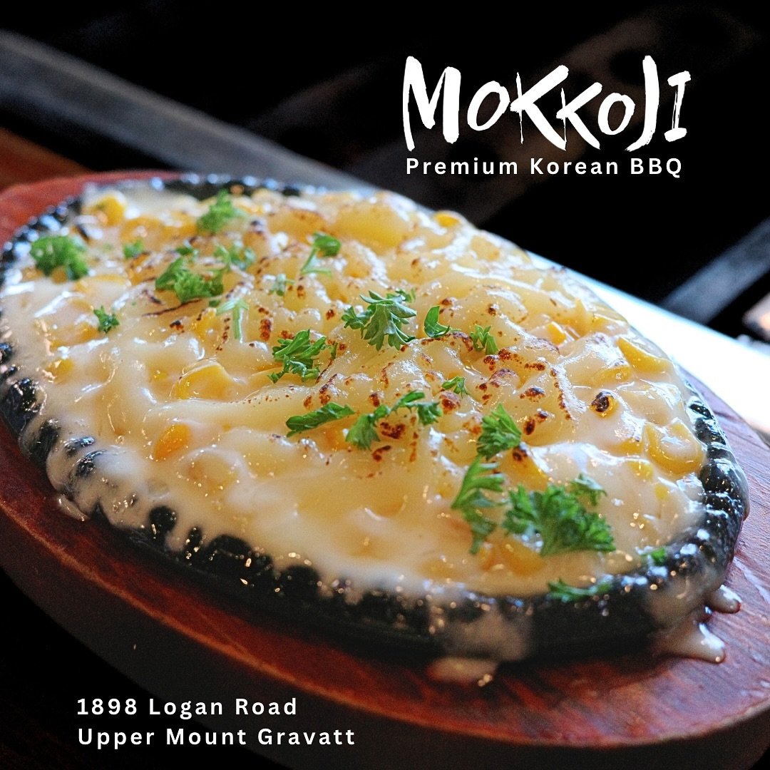 Check out our Korean Corn Cheese! We sizzle the corn on a stone plate and top it with gooey, melty cheese. Then, we torch it for an extra burst of smoky flavor. And&hellip;.. the best part?

It&rsquo;s FREE with any BBQ order!

🛣️ 1898 Logan Road, U