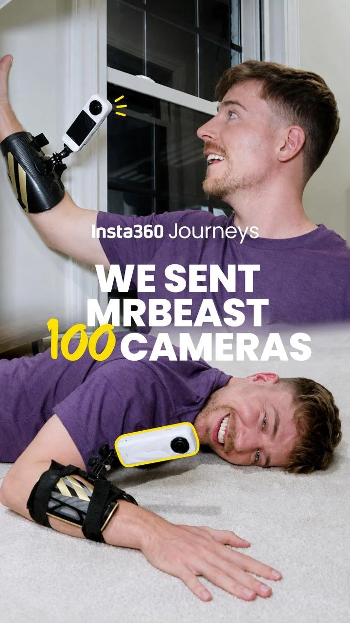 Mr Beast x Insta360