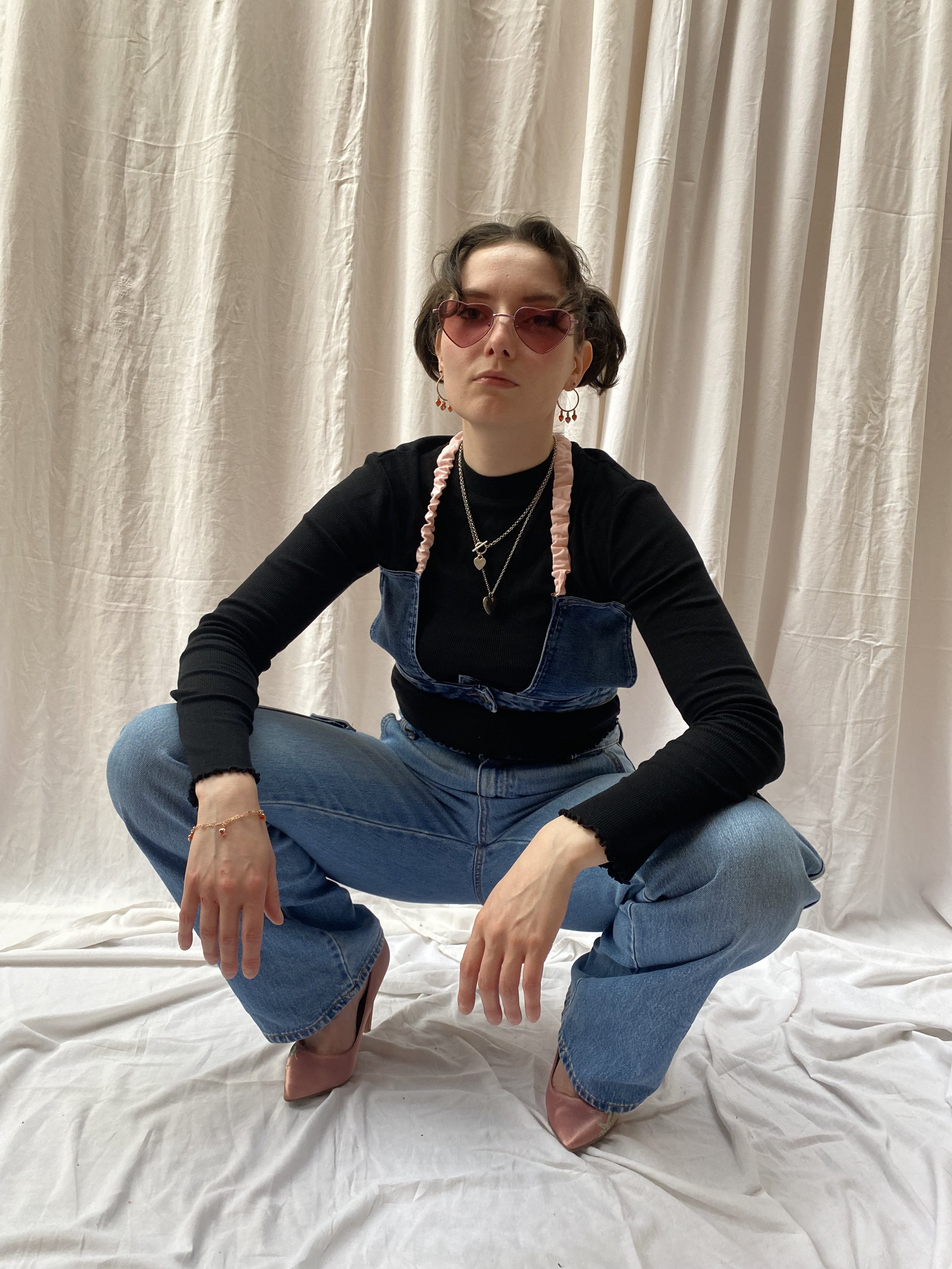 Everlasting Clothe Dragée - Brassière Denim Upcyclée .jpeg