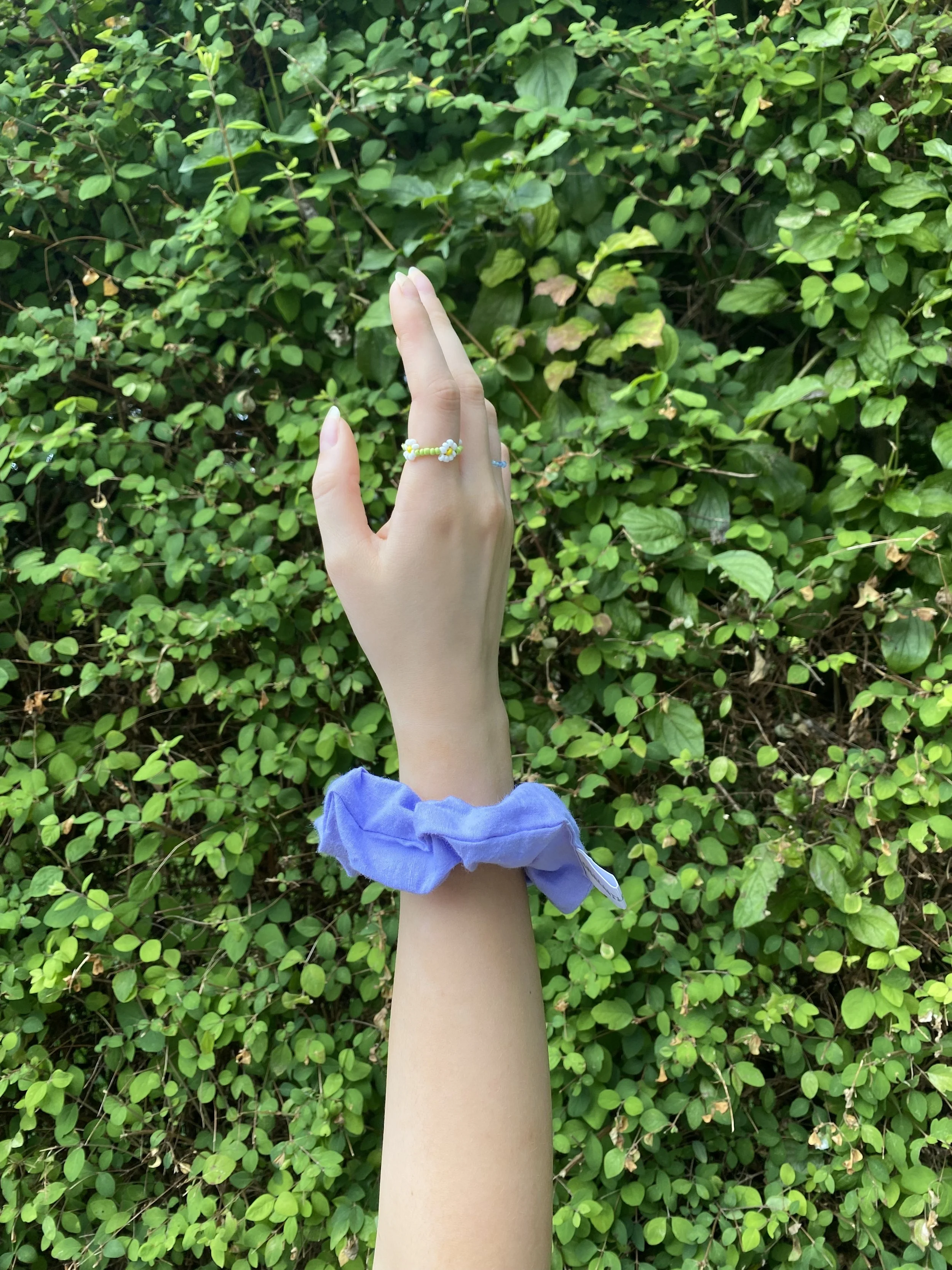 Everlasting Clothe chouchou upcyclé violet .jpeg