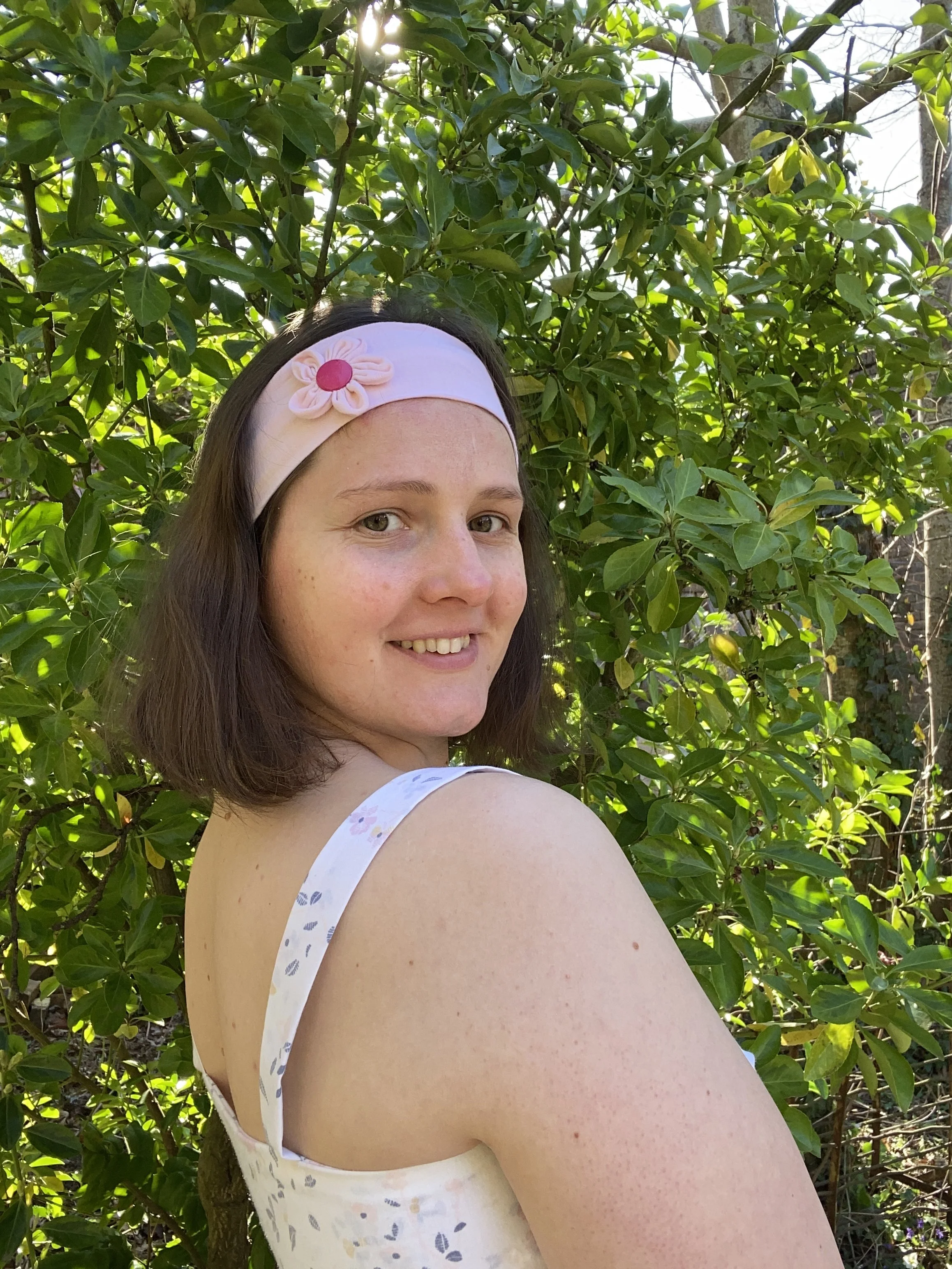 Bandeau upcylé - Primrose