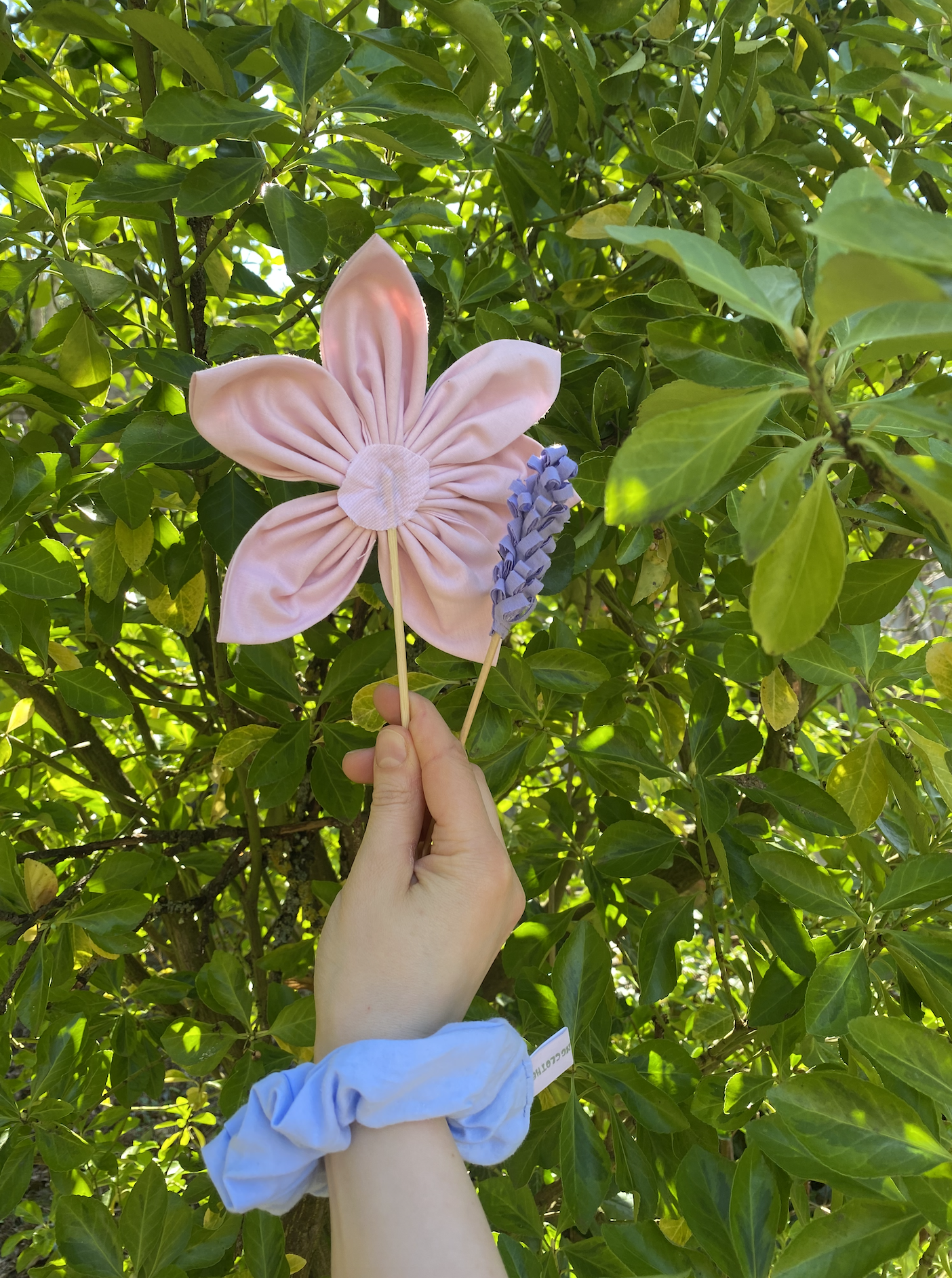 Petit Chouchou Upcyclé- Passiflora - Everlasting clothe bleu layette 1.png