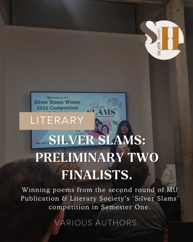 Silver Slams: Finalist Poems from Preliminary 2, Semester 1