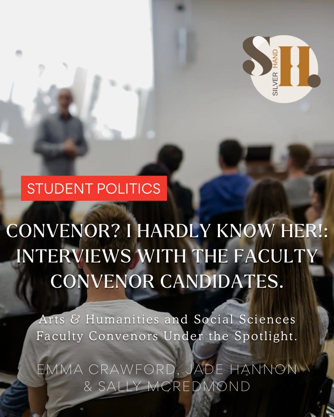Convenor!??? I Hardly Know Her?  Interviews with the Faculty Convenor Candidates