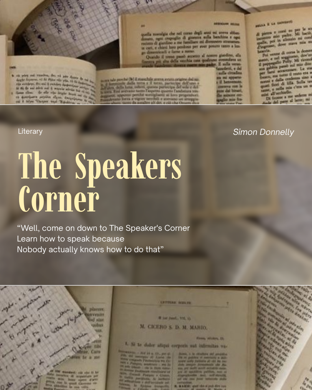 The Speaker's Corner&nbsp;