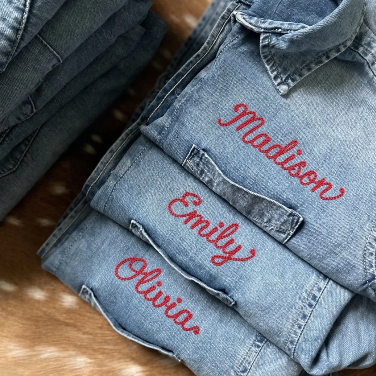 chain stitch embroidery for activations
