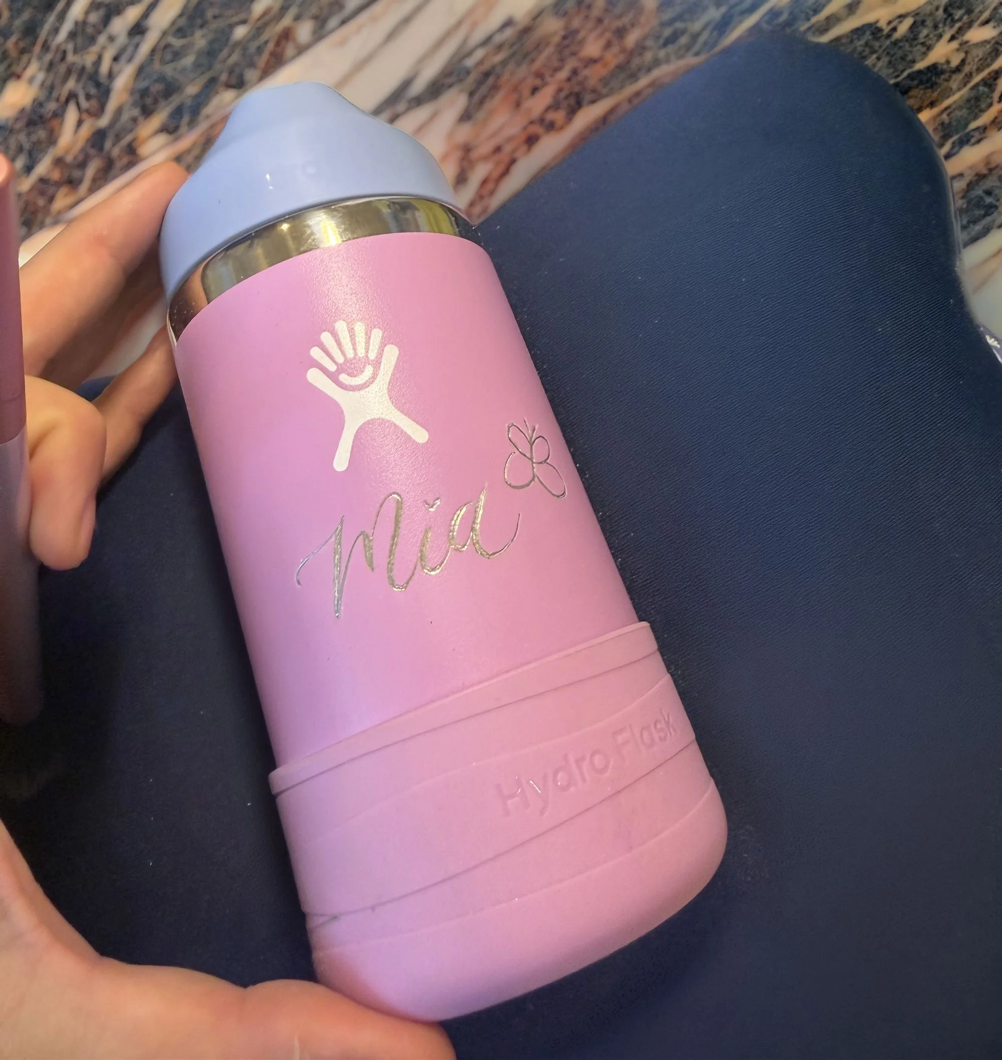 Engraving activaton on metal water bottles