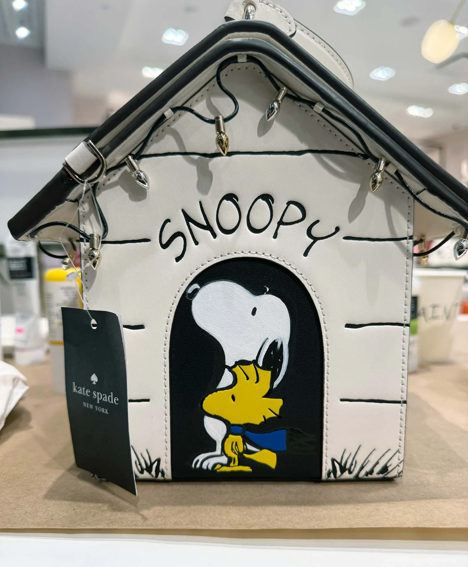 Custom hand painted bag for Kate Spade Activation in Venice CA