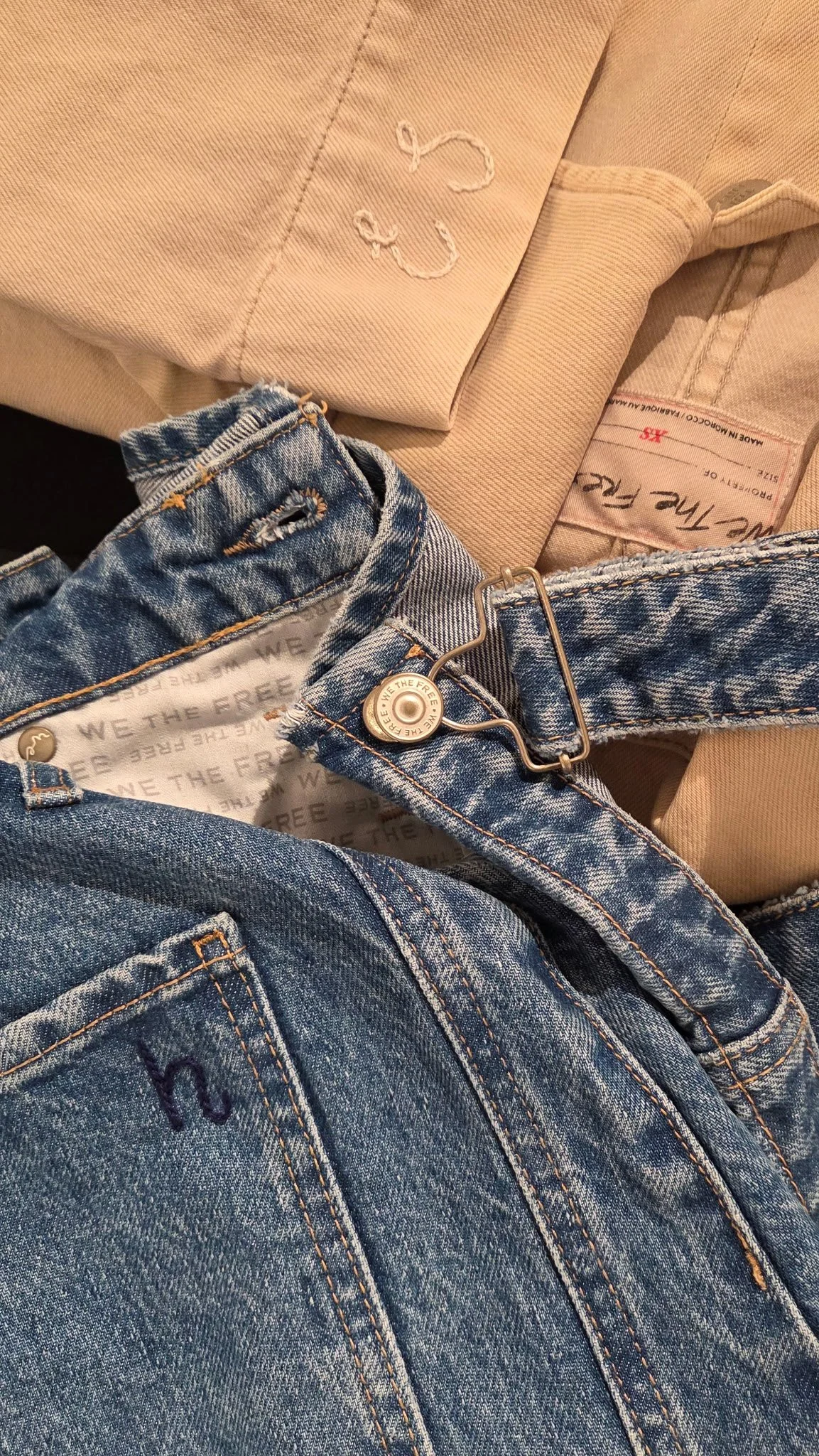 Change stitch embroidery for live brand activations. 