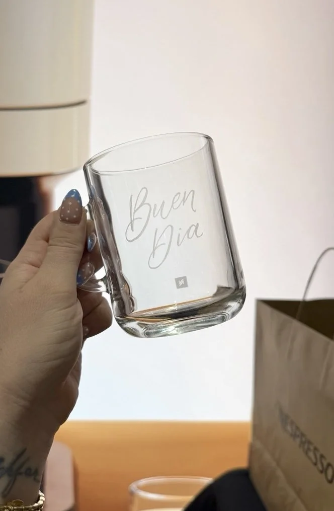 Nespresso engraving activation
