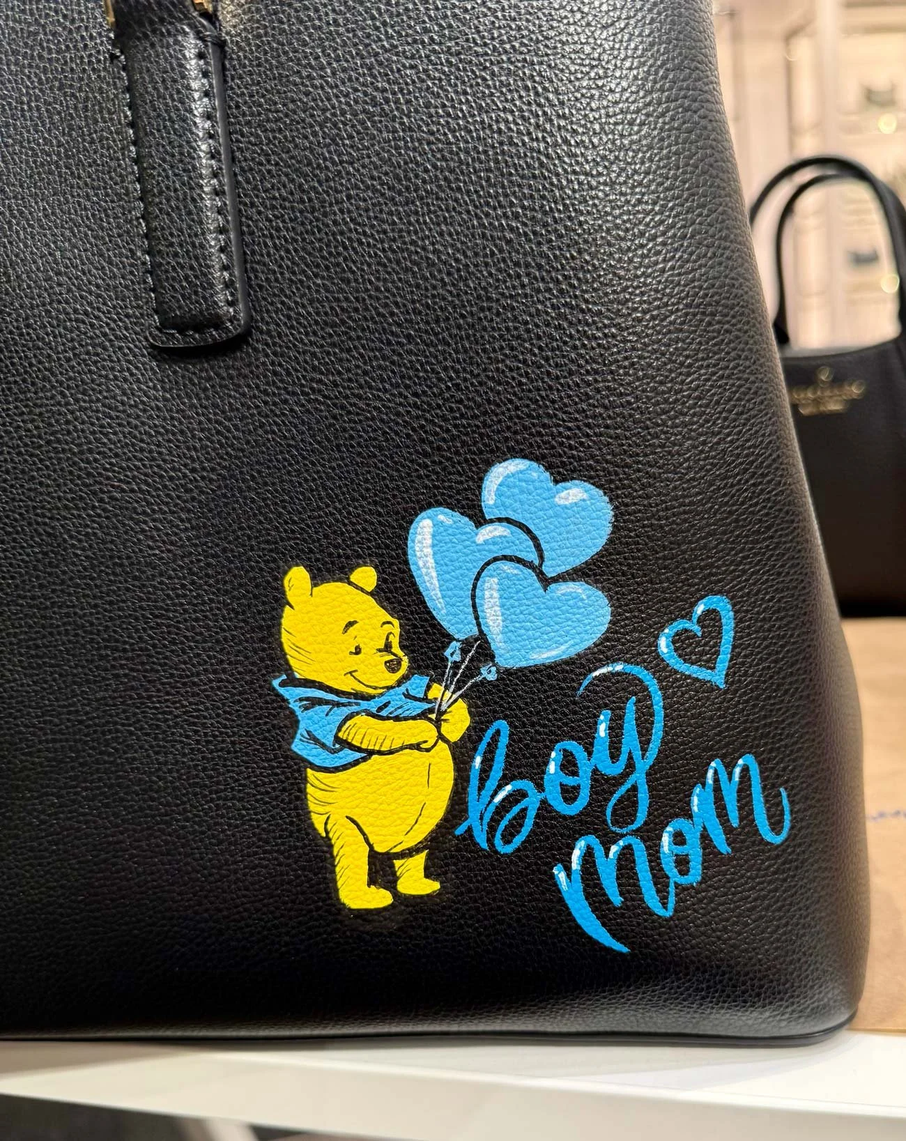 Hand painted on Kate Spade bag event in SoCal