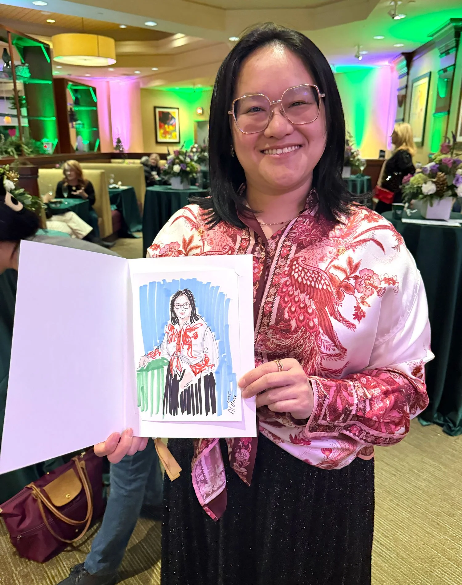 Fashion illustration activation at Nordstrom King of Prussia