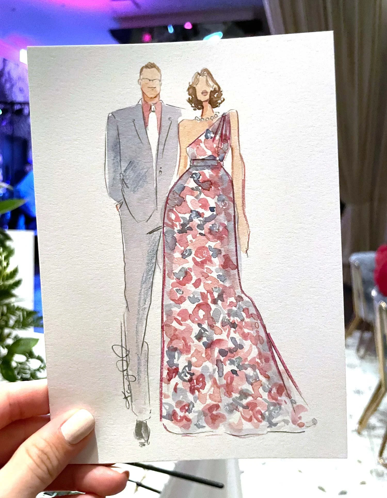 Live Fashion Illustration Artist for Brand Activations Nationwide