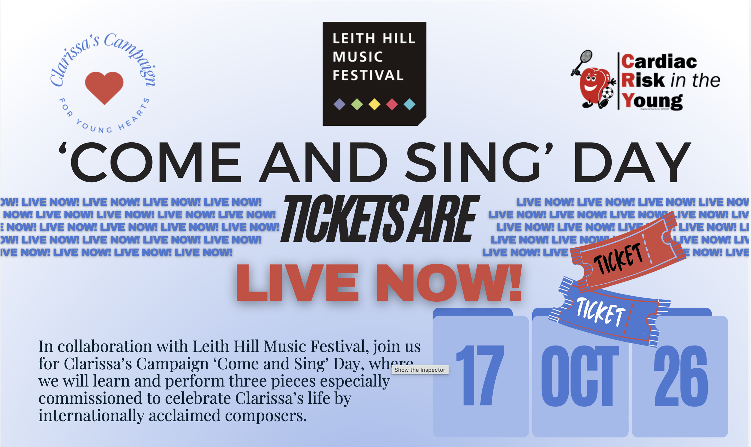 Leith Hill Music Festival October 17th 2026