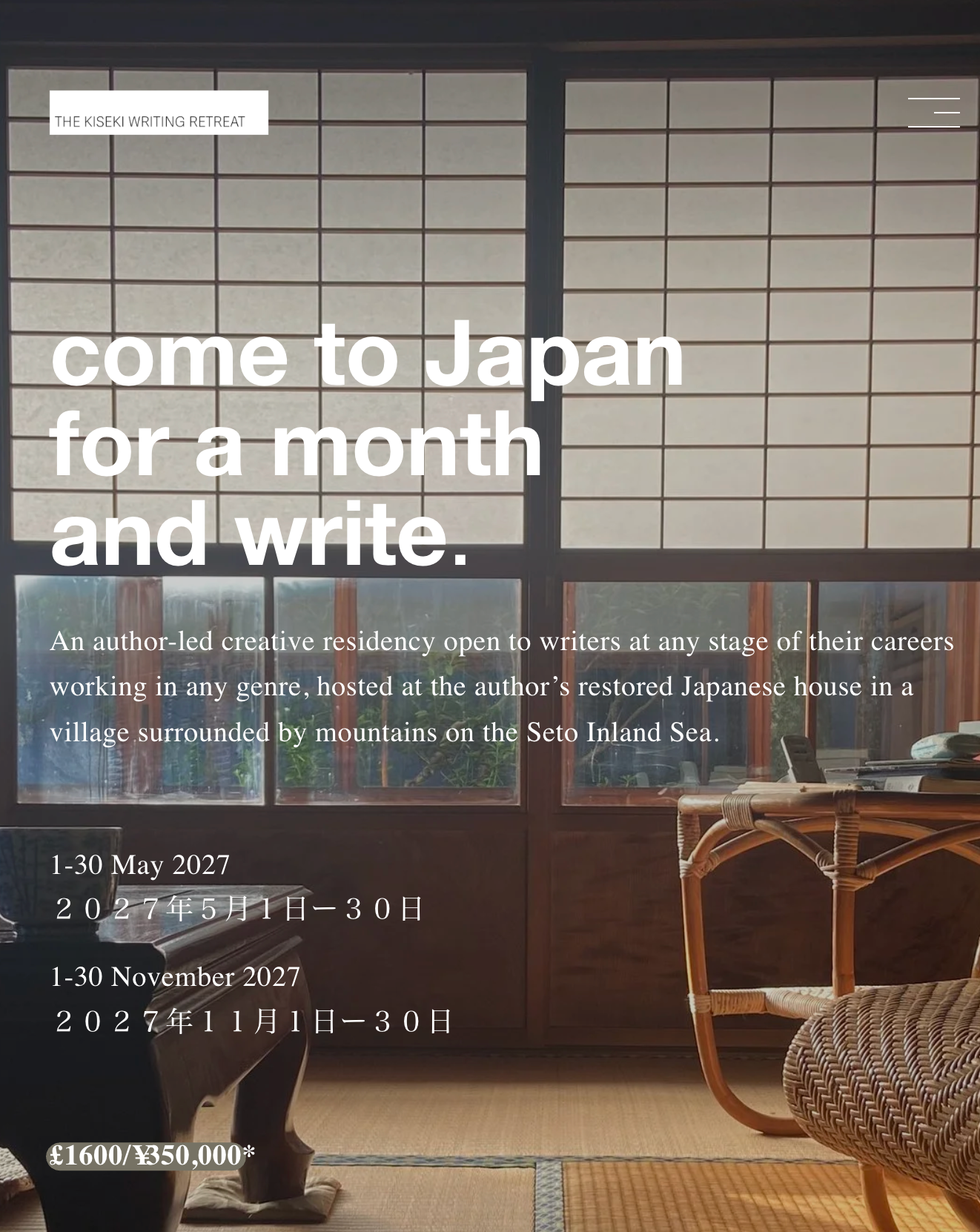 Launching The Kiseki Writing Retreat