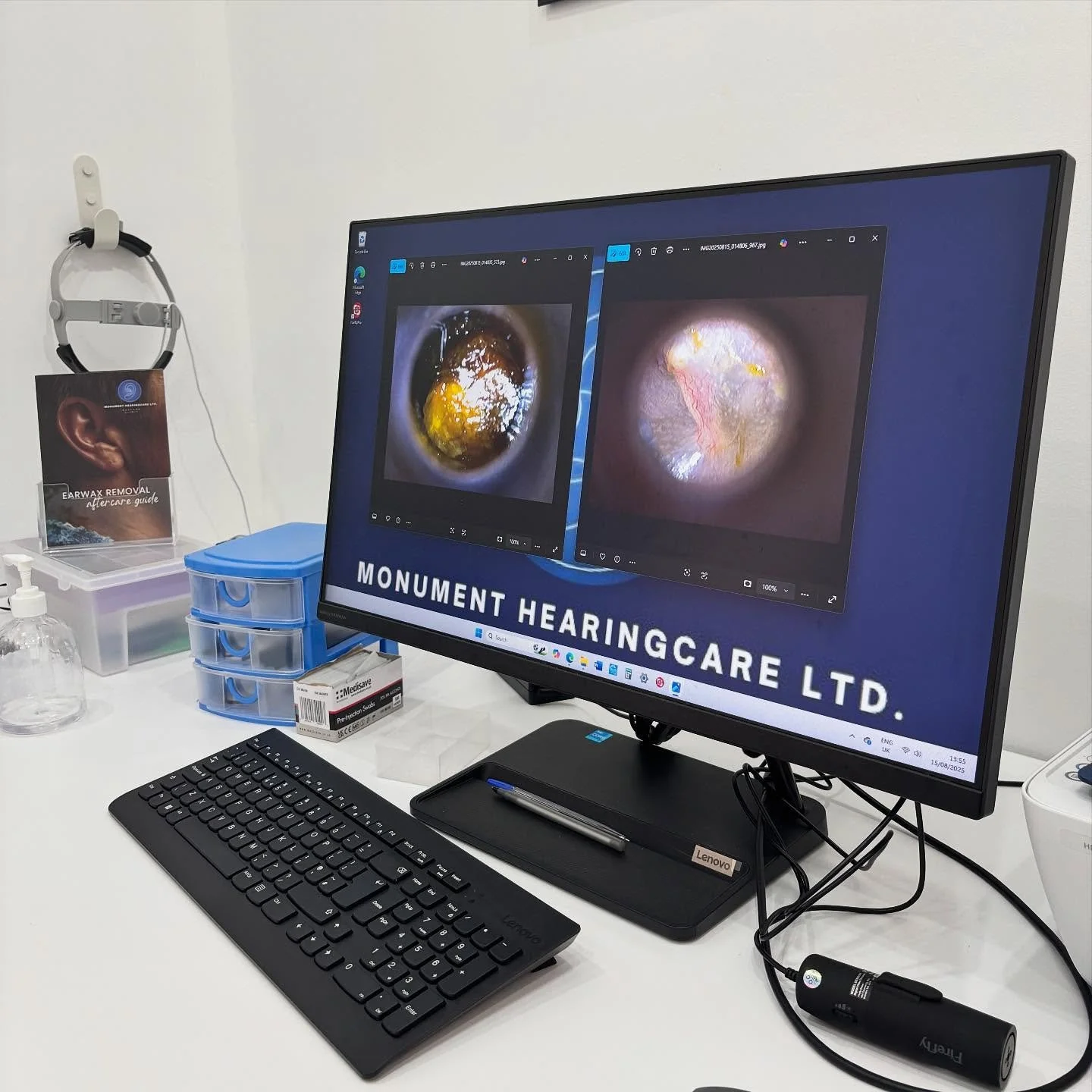 A round up of this week! From earwax removal to impression taking and dropping our new leaflets out! 👂🏼✅🩵

Appointments are available through next week, get in touch with us or book easily online via our website. Clinic will be back open  on Monda
