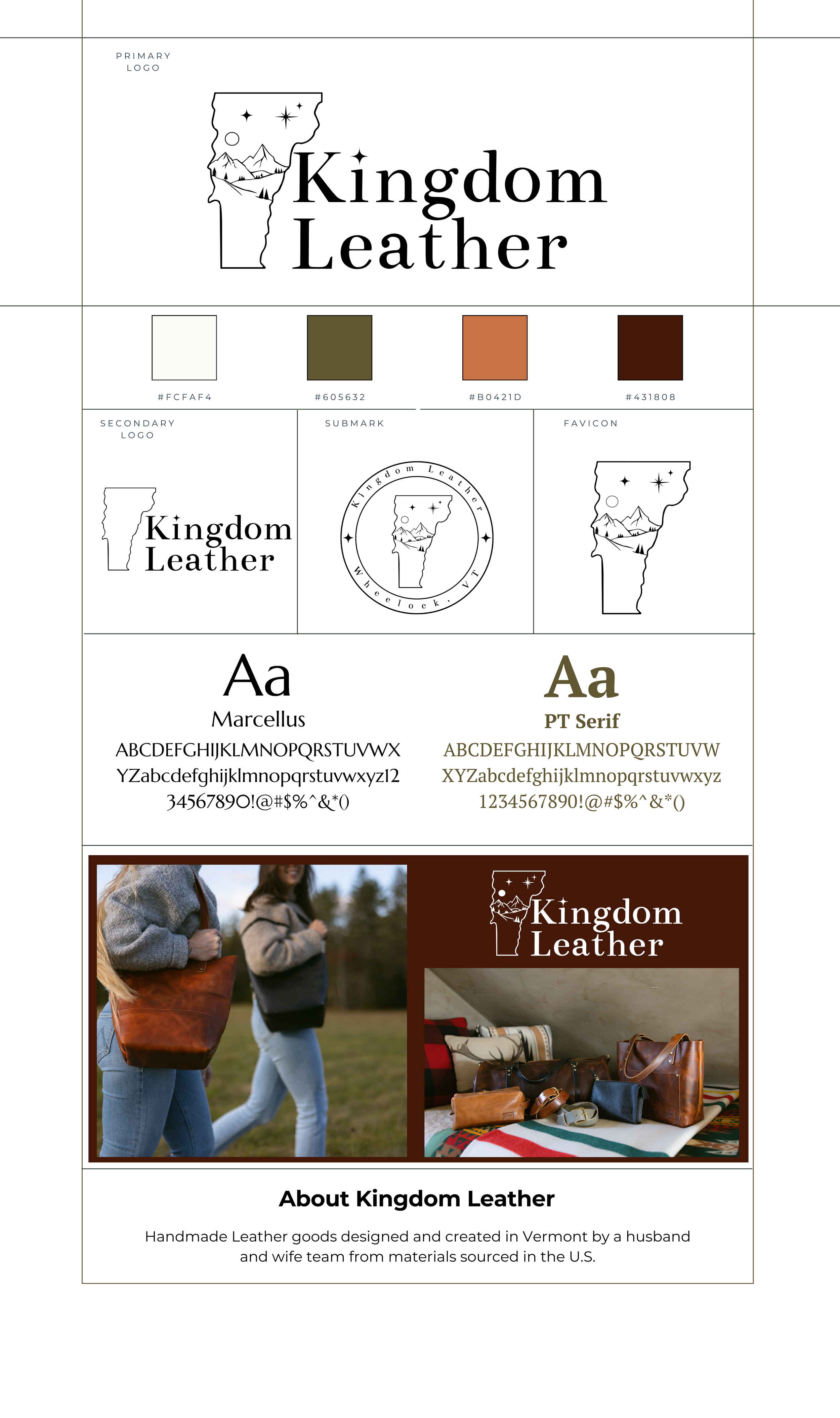 Kingdom Leather Brand Kit