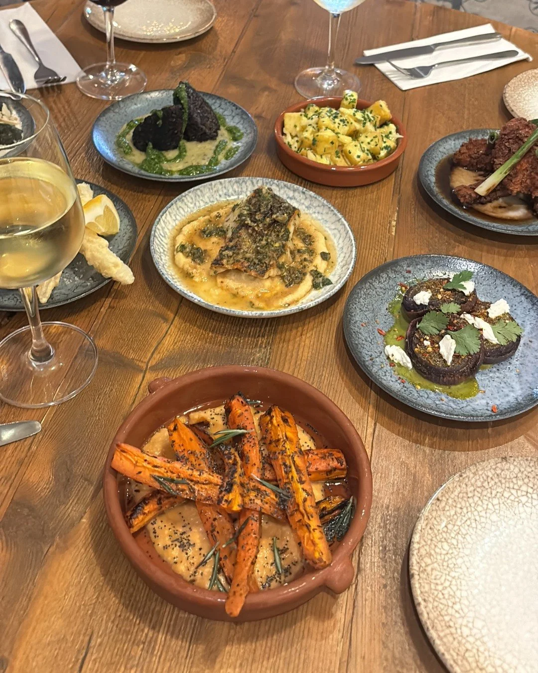 Lunchtime sorted ✅

You can try three dishes from a selection of our favourite dishes for just &pound;18.95, available at both Truro and Falmouth restaurants during lunch service. 

Book now to avoid missing out! Use the link in our bio. 

#SpanishFo