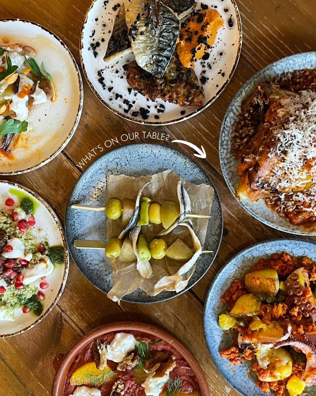 What&rsquo;s on our table? Why don't you swipe to find out? 🍽

A little bit of everything, always.

And that's the beauty of tapas. 

What's your favourite dish from our new menu? Let us know in the comments. 

Book your table using the link in our 