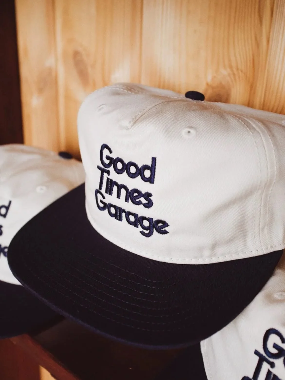 Good Times merch has arrived! 

Grab our limited-stock hats now&mdash;available through the link in our bio! 🤙

#goodtimes #goodtimesgarage #merch