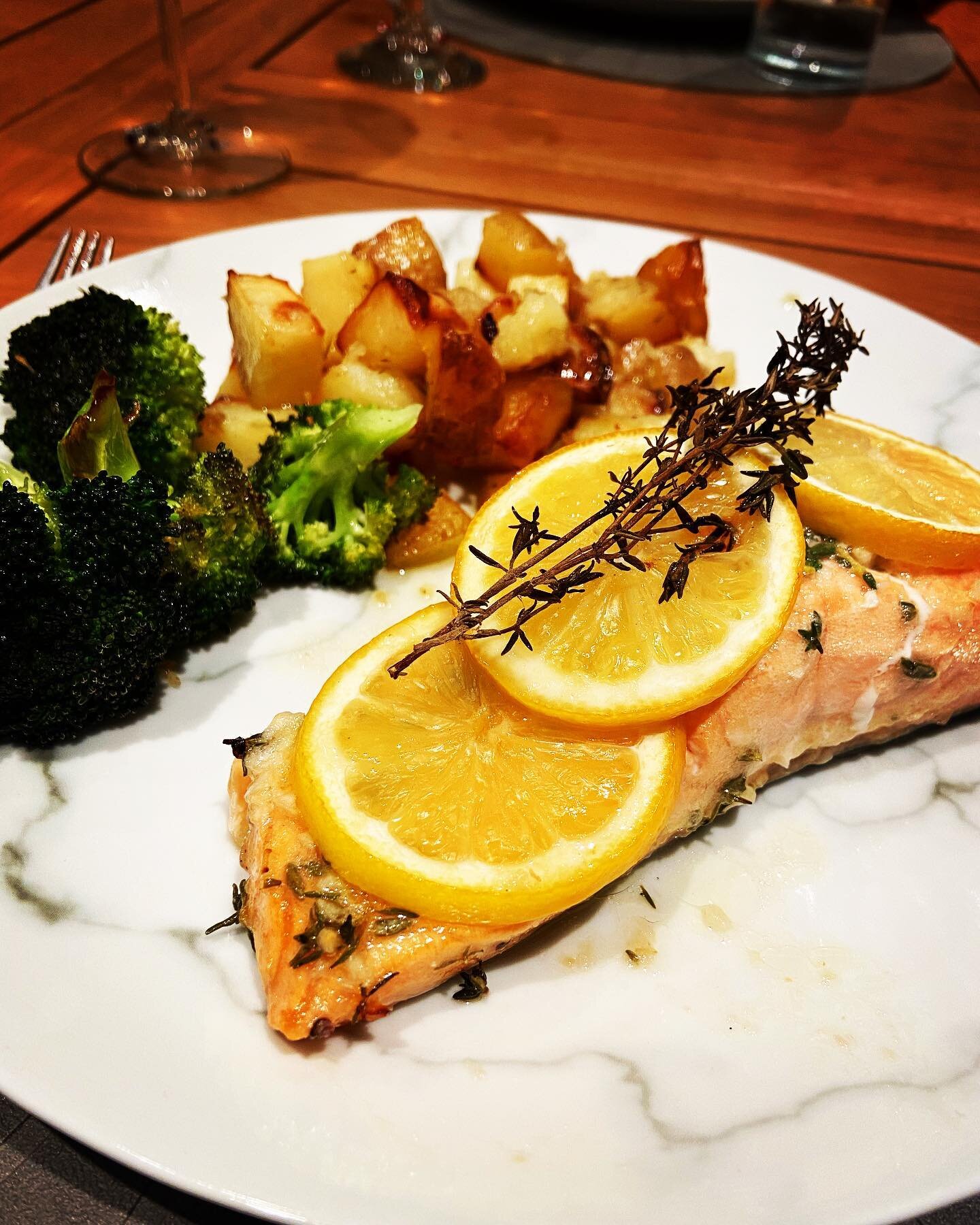 Salmon dinner 😋