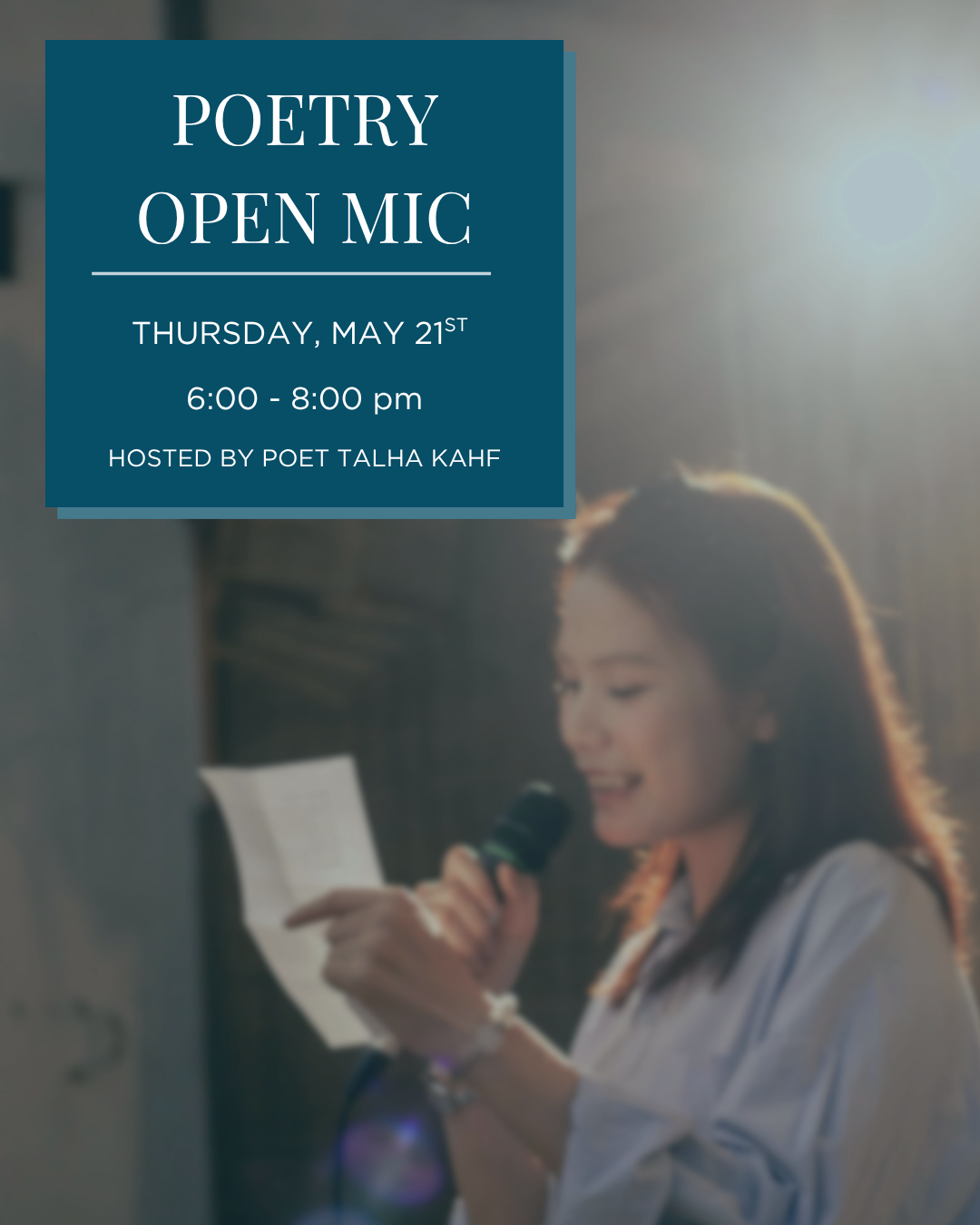 Poetry Open Mic Night