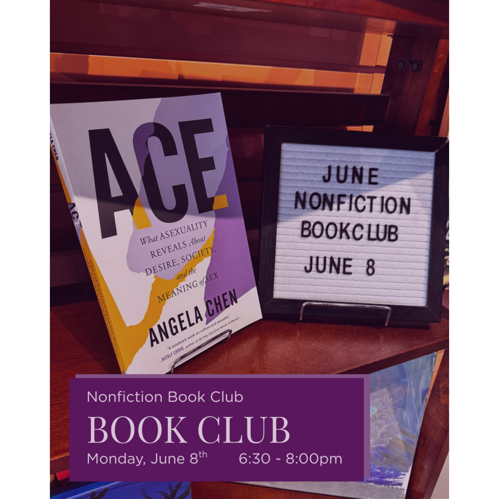 Nonfiction Book Club Discussion (June)