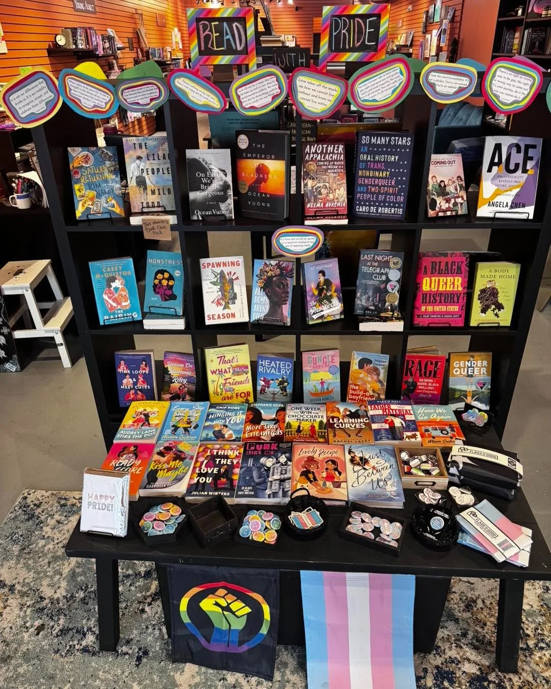 🌈 How&rsquo;s your Pride Month going? 

Queer-authored books and stories with LGBTQIA+ representation are part of our shelves all year&mdash;not just for special display in June.

Sexuality and gender identity intersect with so many other lived expe