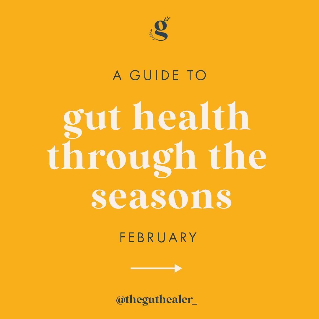 It&rsquo;s that time again! Gut health through the seasons, Feb edition 🌿

This month is abundant in seasonal gut loving veg, so it&rsquo;s a great time to make the most of what&rsquo;s available and up your plant intake with a whole variety of veg!