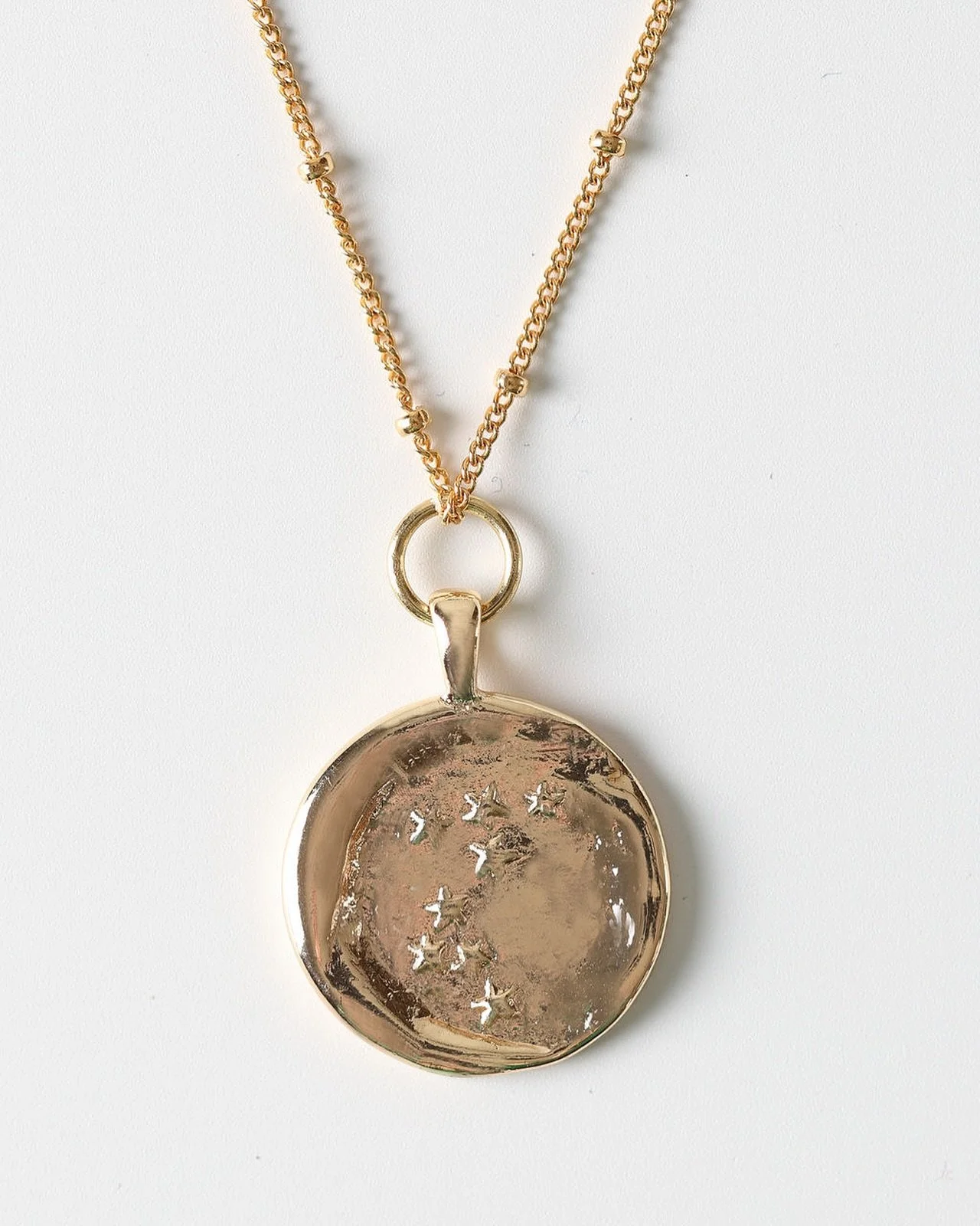 Give a little piece of the night sky this Christmas. This gold moon-and-stars pendant, delicate, meaningful, and perfect for anyone who deserves a gift as magical as they are. Also perfect for stacking! ✨