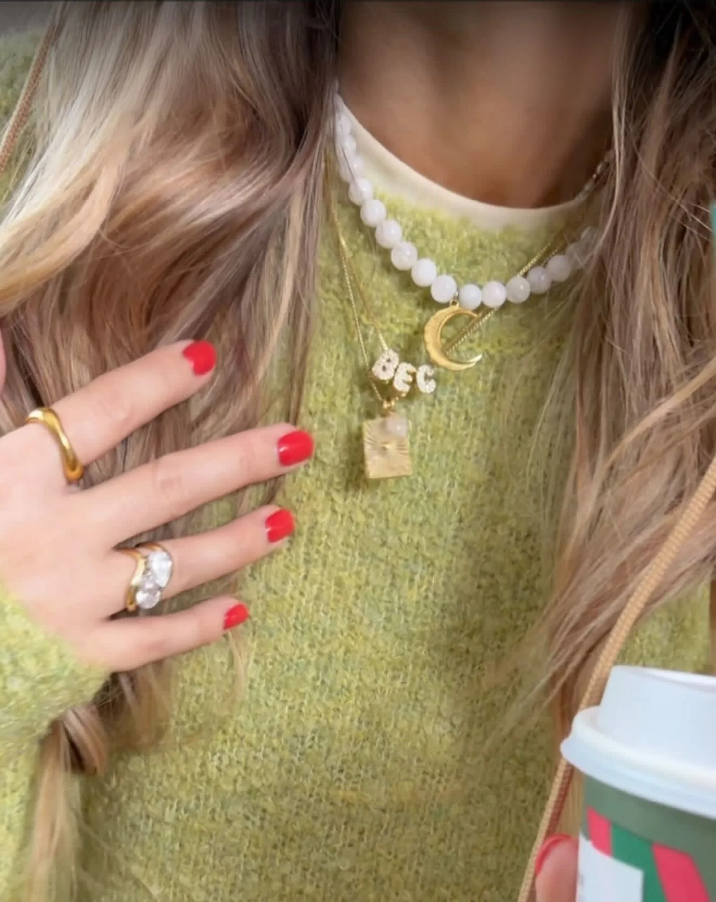 Understated but unforgettable. The Luna necklace, captured perfectly here. Creamy moonstone beads finished with a gold or silver crescent pendant. 

Still time to order for Christmas too!