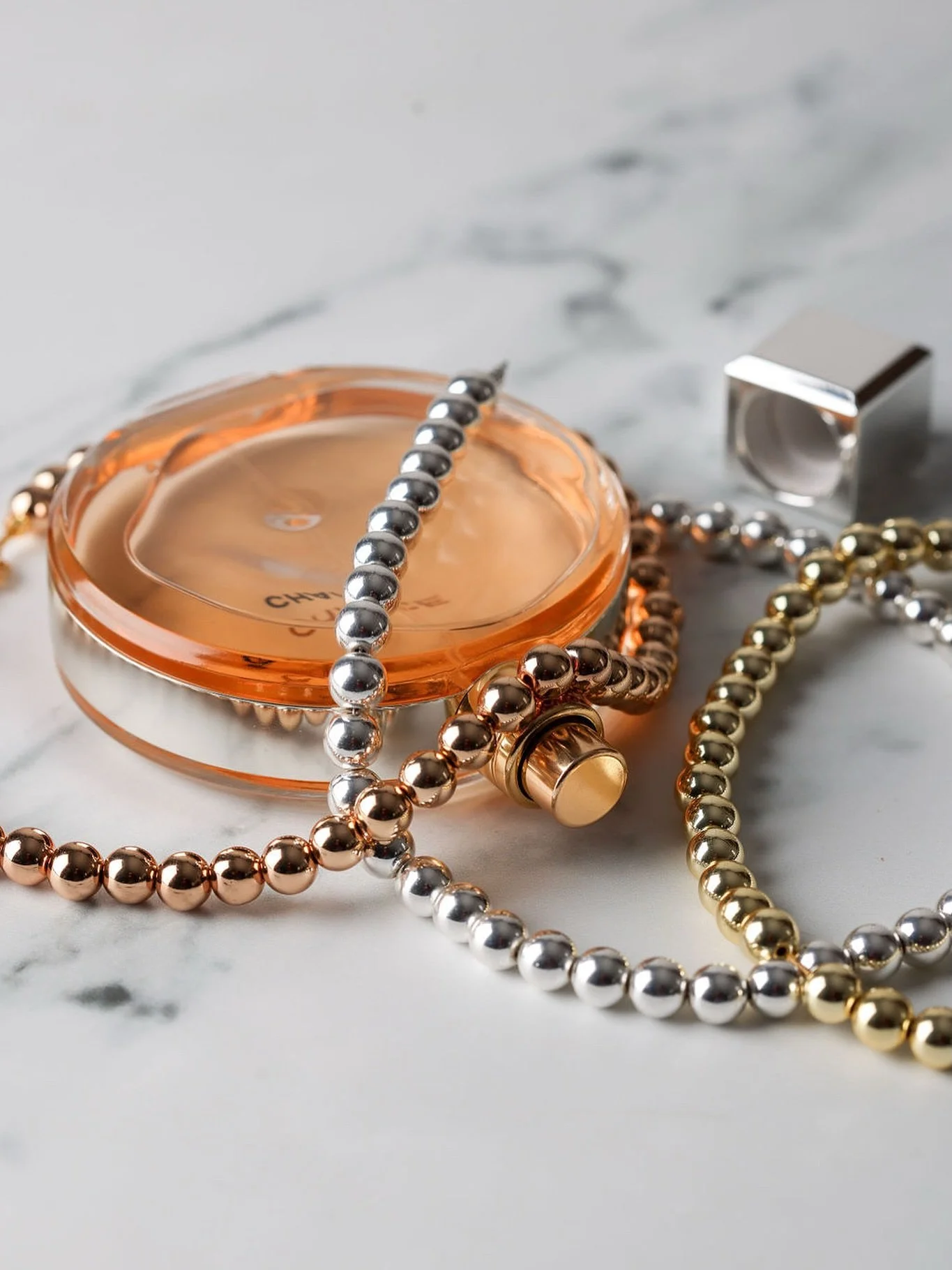 The Hemitica necklace in gold or silver. Beautiful worn solo or layered. Giving grounding energy everyday.