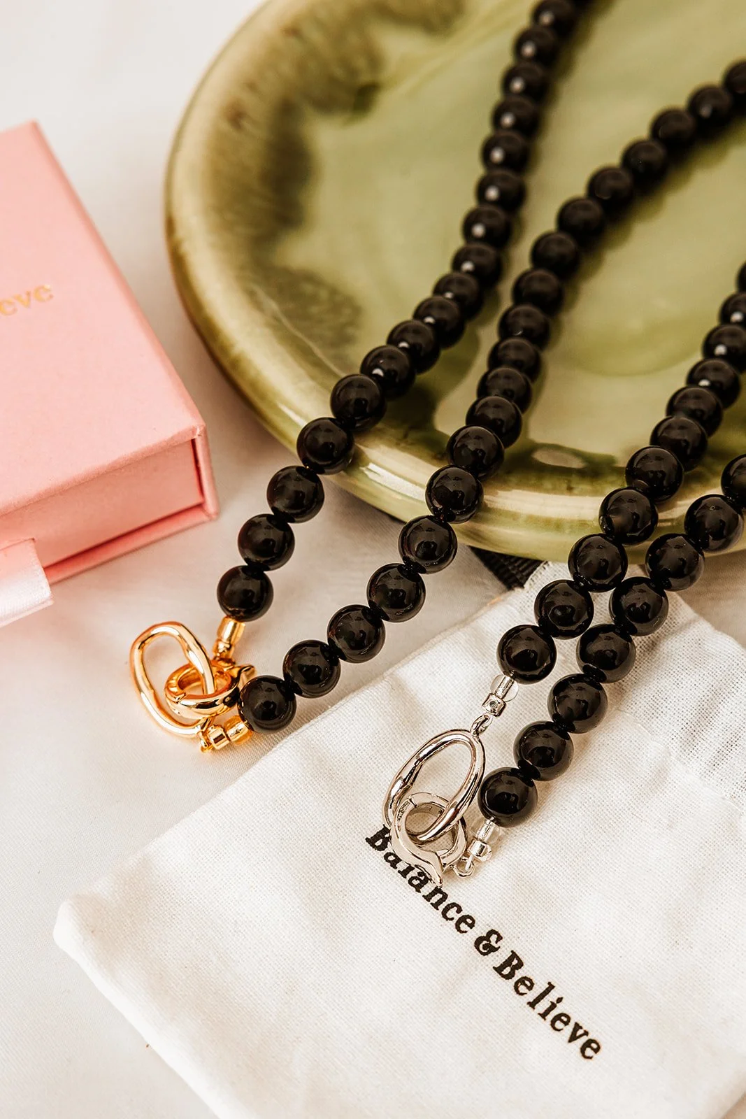 Black Obsidian Viva Necklace