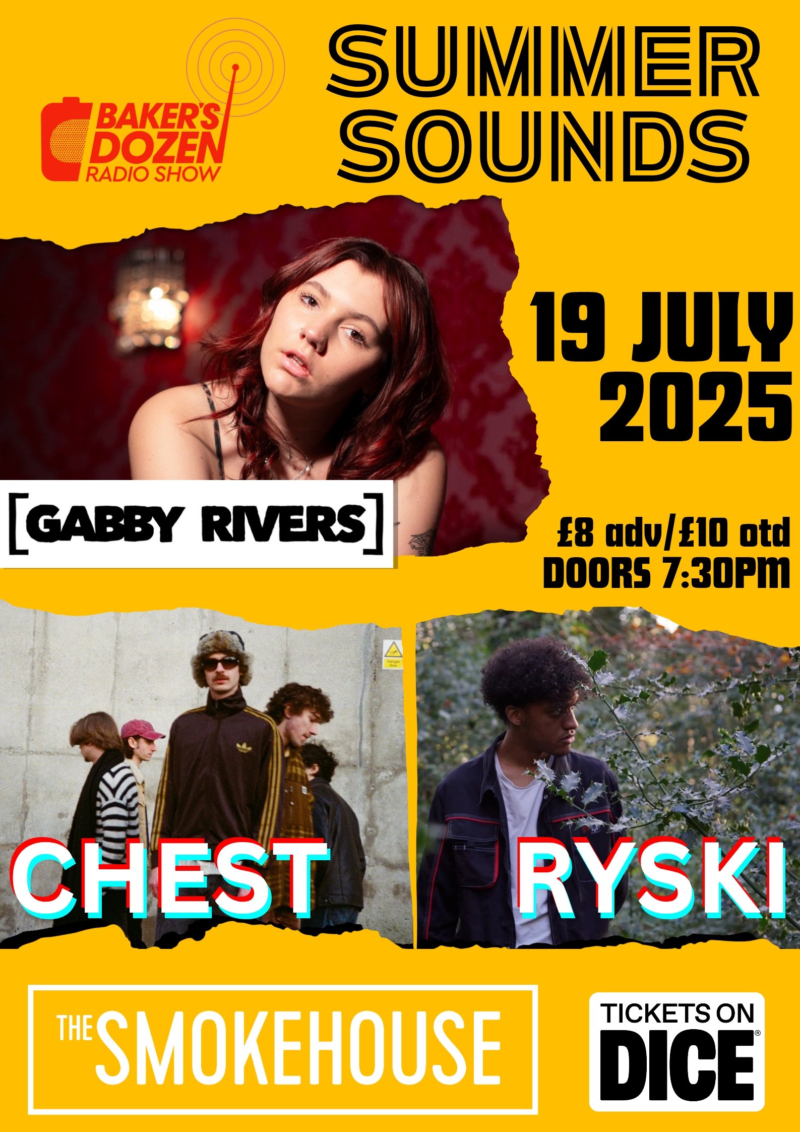 Baker’s Dozen Radio Show presents: Summer Sounds