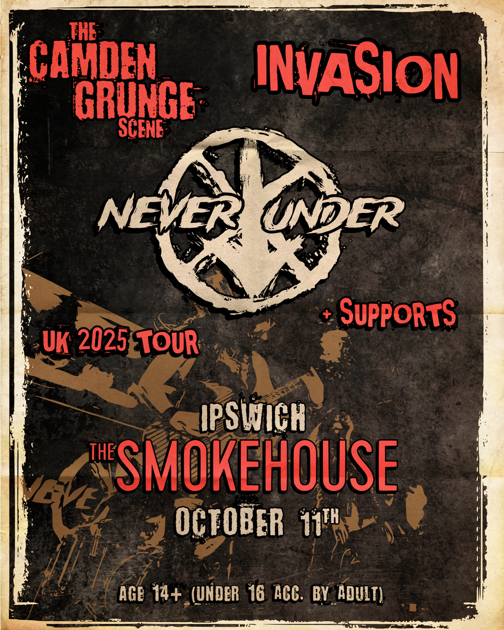 The Camden Grunge Scene Presents: NeverUnder