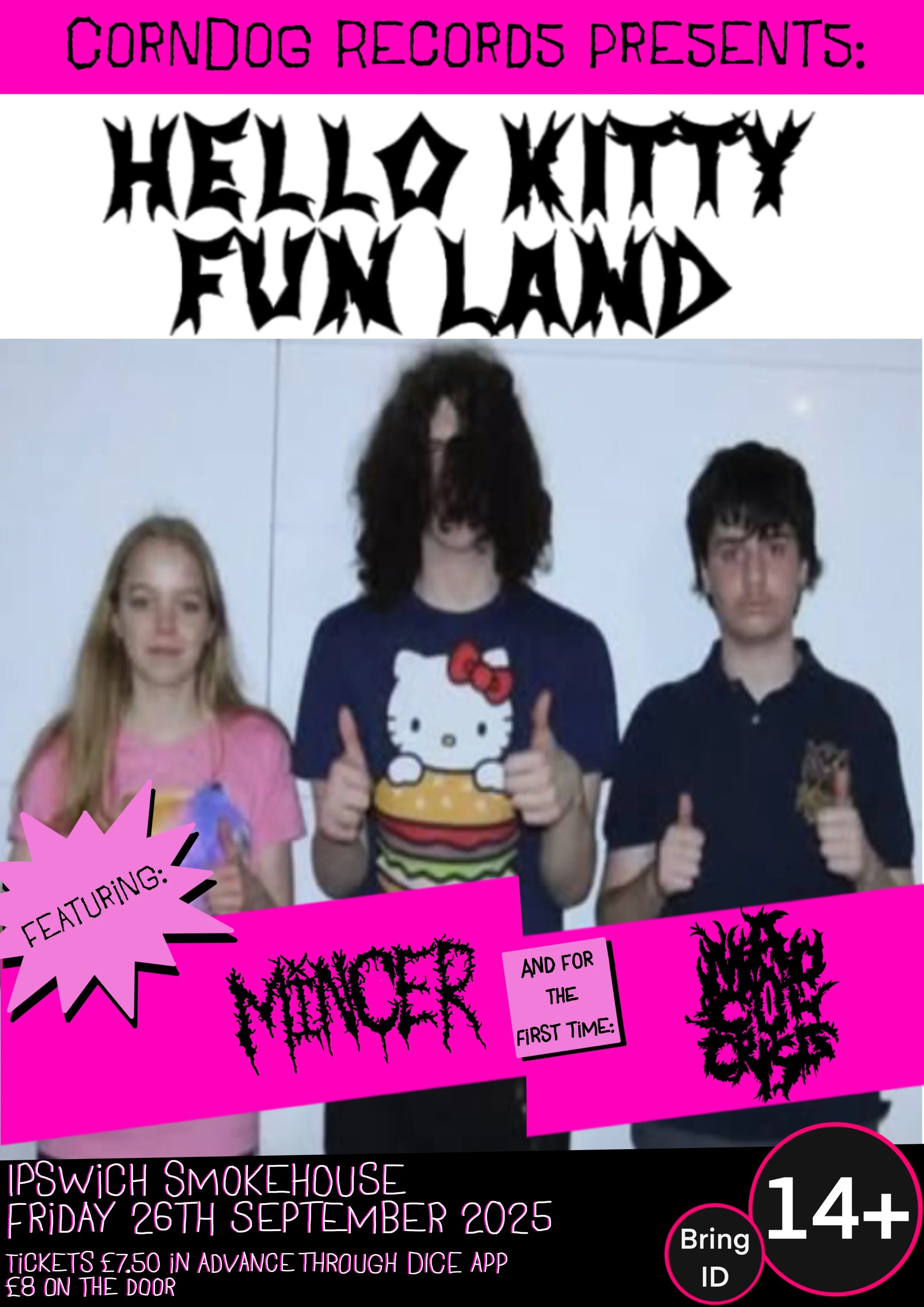 Hello Kitty Fun Land / Mincer / Mad Cow Crisis