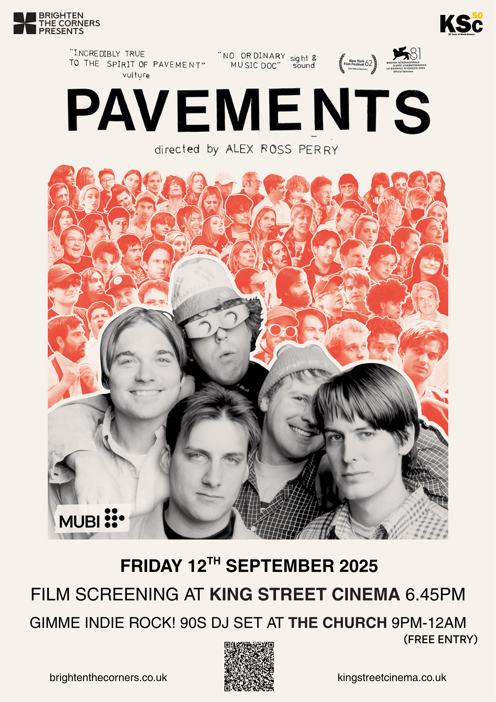 BTC x KSC: Pavements (Screening + DJ set)
